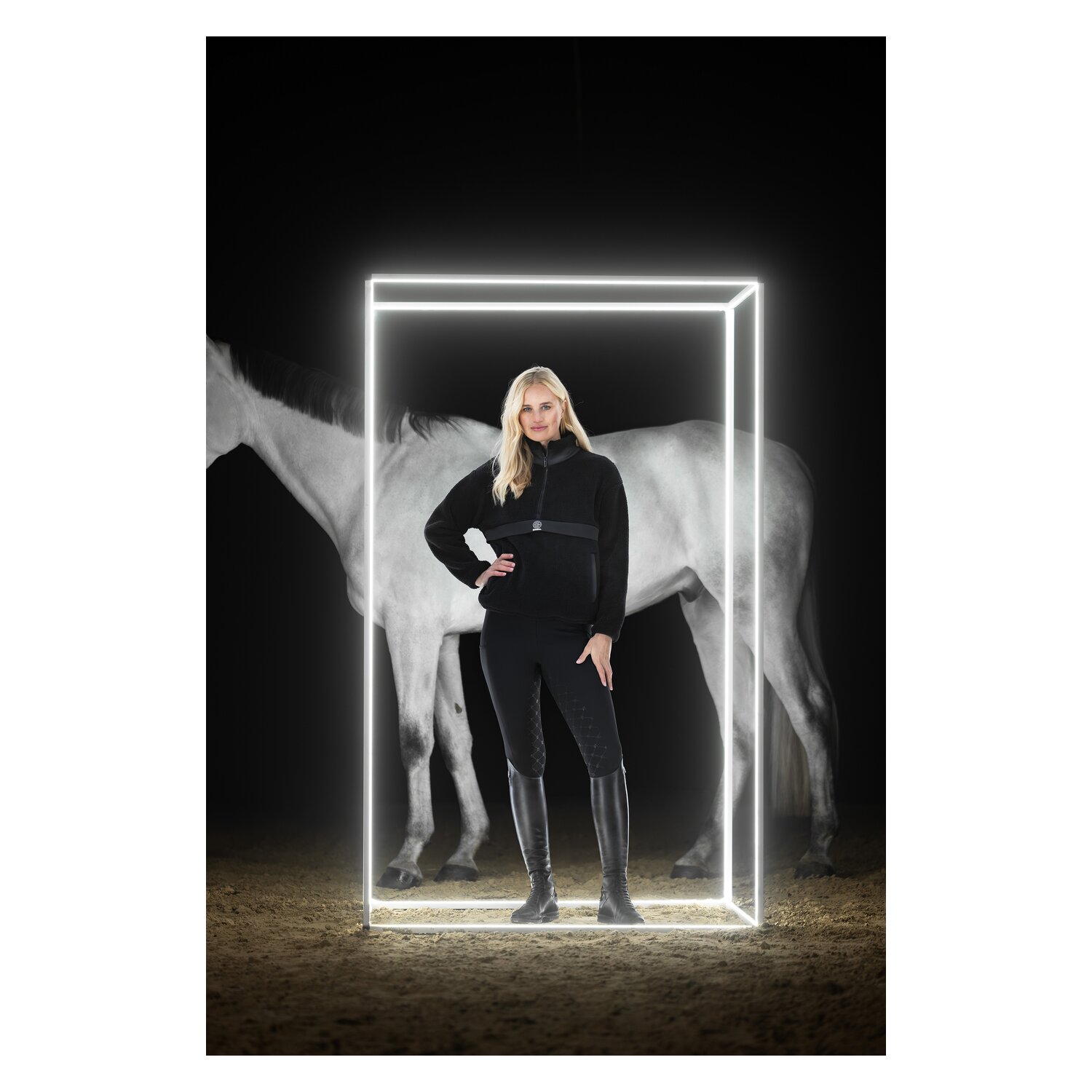 ESKADRON Dynamic Half-Zip-Sweater Teddy – Ansicht 9