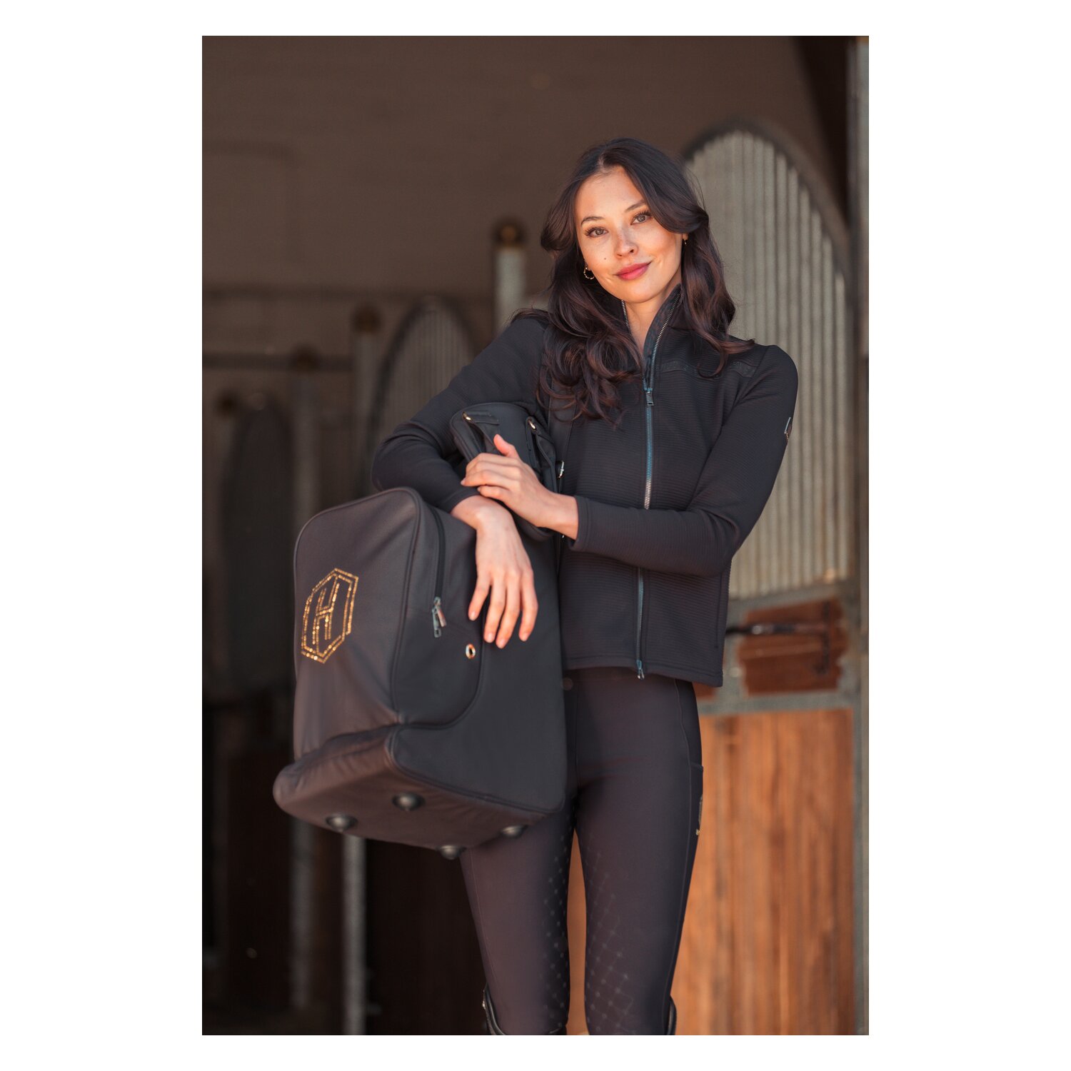 ESKADRON Heritage Stiefel- und Helmtasche Faux Leather – Ansicht 2