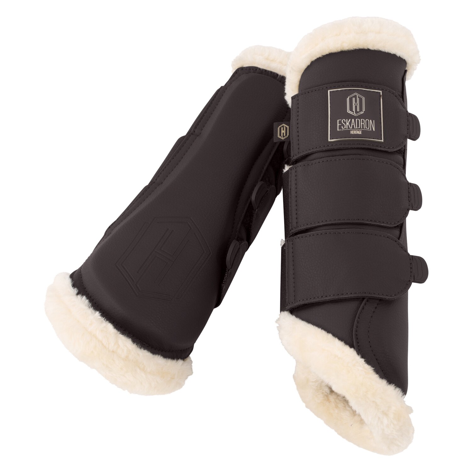 ESKADRON Heritage Gamaschen Faux Leather FF, für Vorder- und Hinterbeine – Ansicht 1