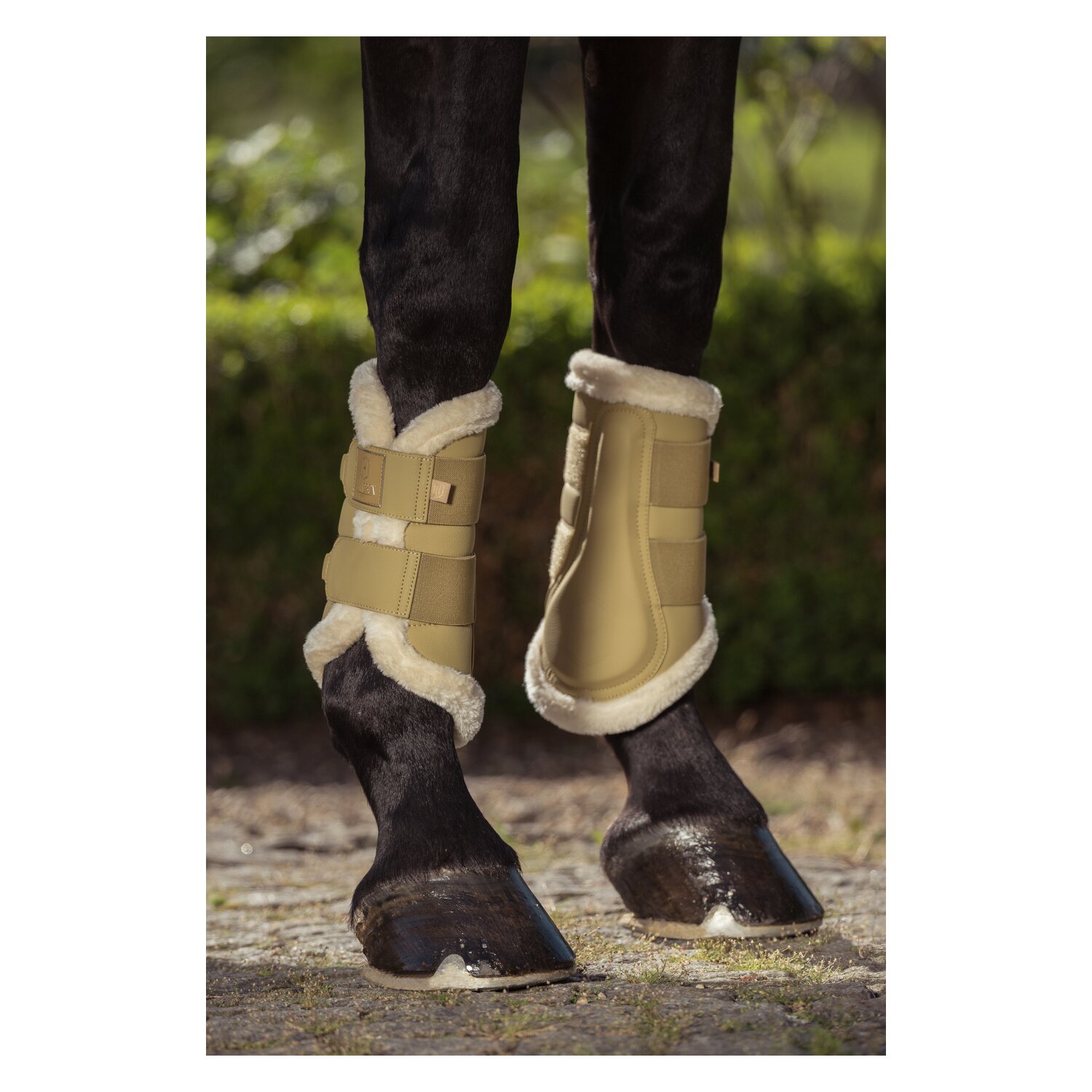 ESKADRON Heritage Gamaschen Faux Leather FF, für Vorder- und Hinterbeine – Ansicht 2