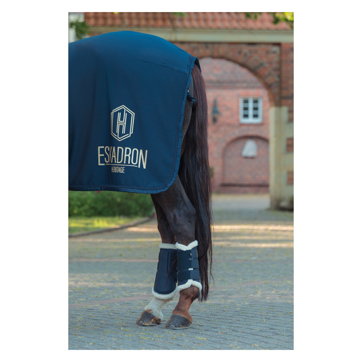 ESKADRON Heritage Gamaschen Faux Leather FF, für Vorder- und Hinterbeine – Ansicht 3