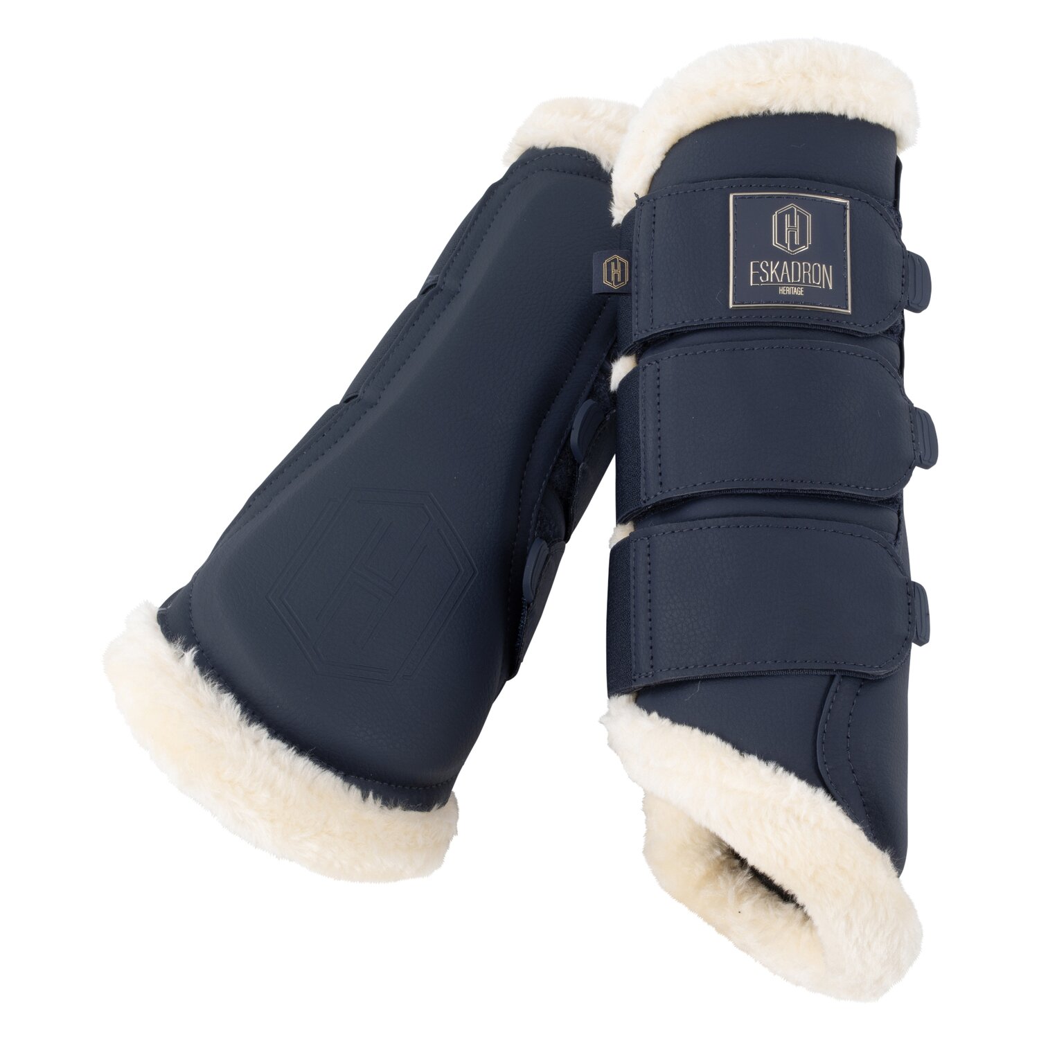 ESKADRON Heritage Gamaschen Faux Leather FF, für Vorder- und Hinterbeine – Ansicht 1