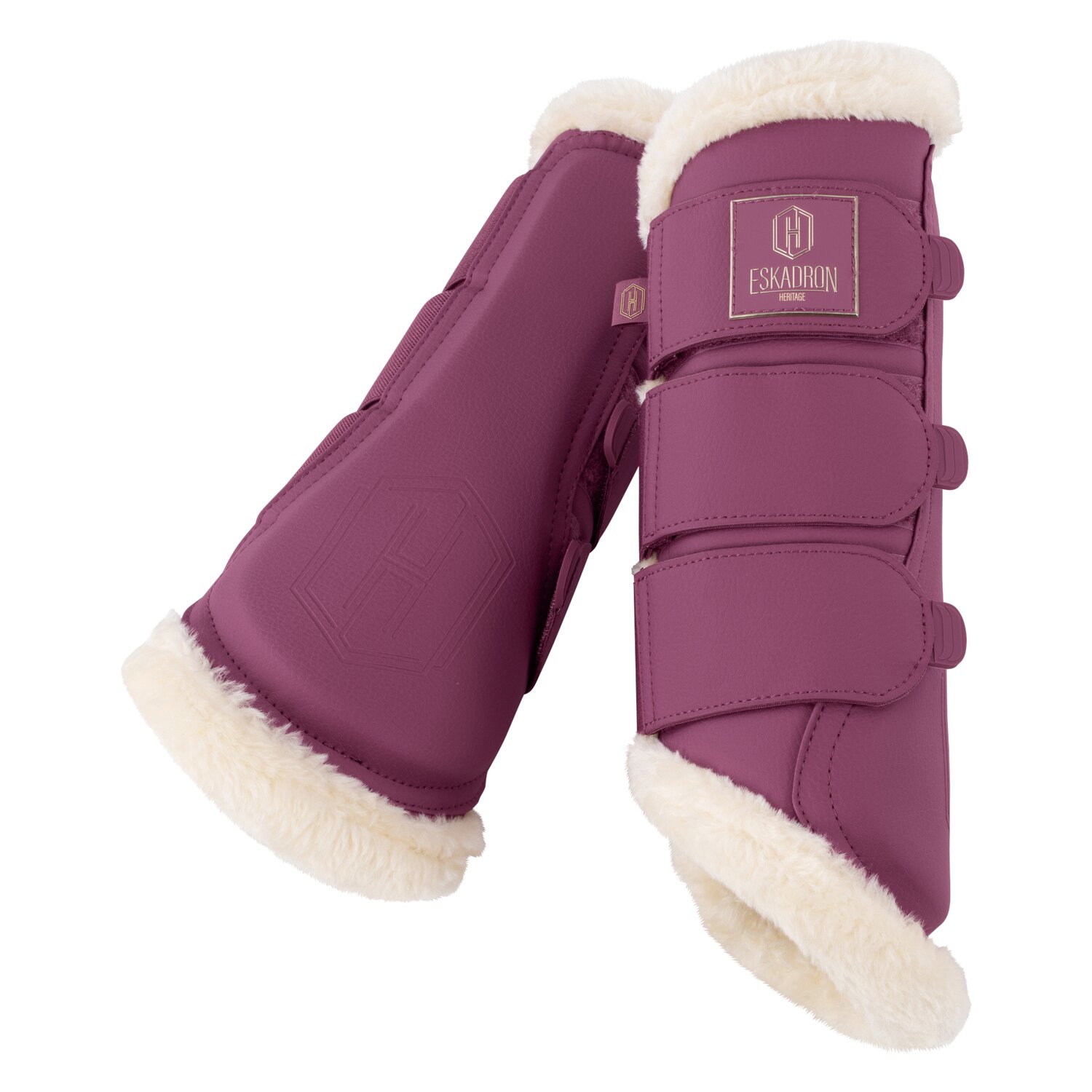 ESKADRON Heritage Gamaschen Faux Leather FF, für Vorder- und Hinterbeine – Ansicht 1