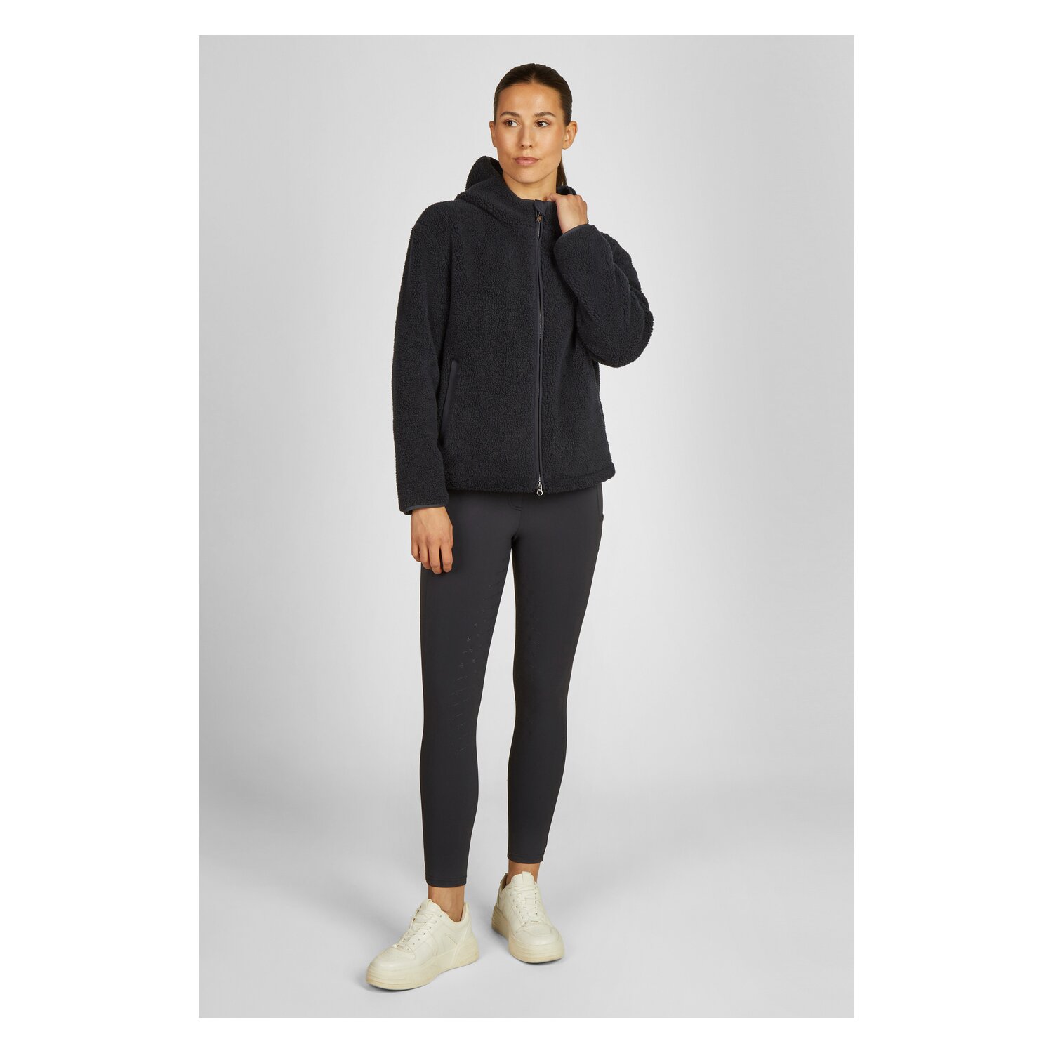 ESKADRON Heritage Zip-Hoodie Teddy – Ansicht 3