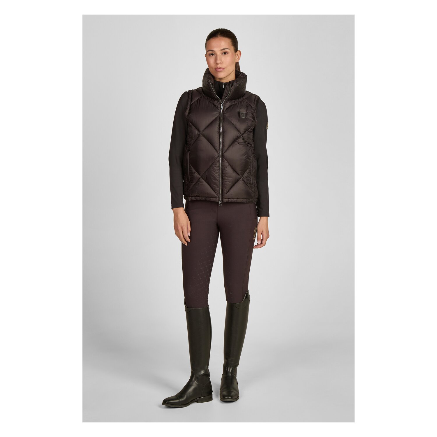 ESKADRON Heritage Steppweste in Glanzoptik &ndash; Ansicht 7