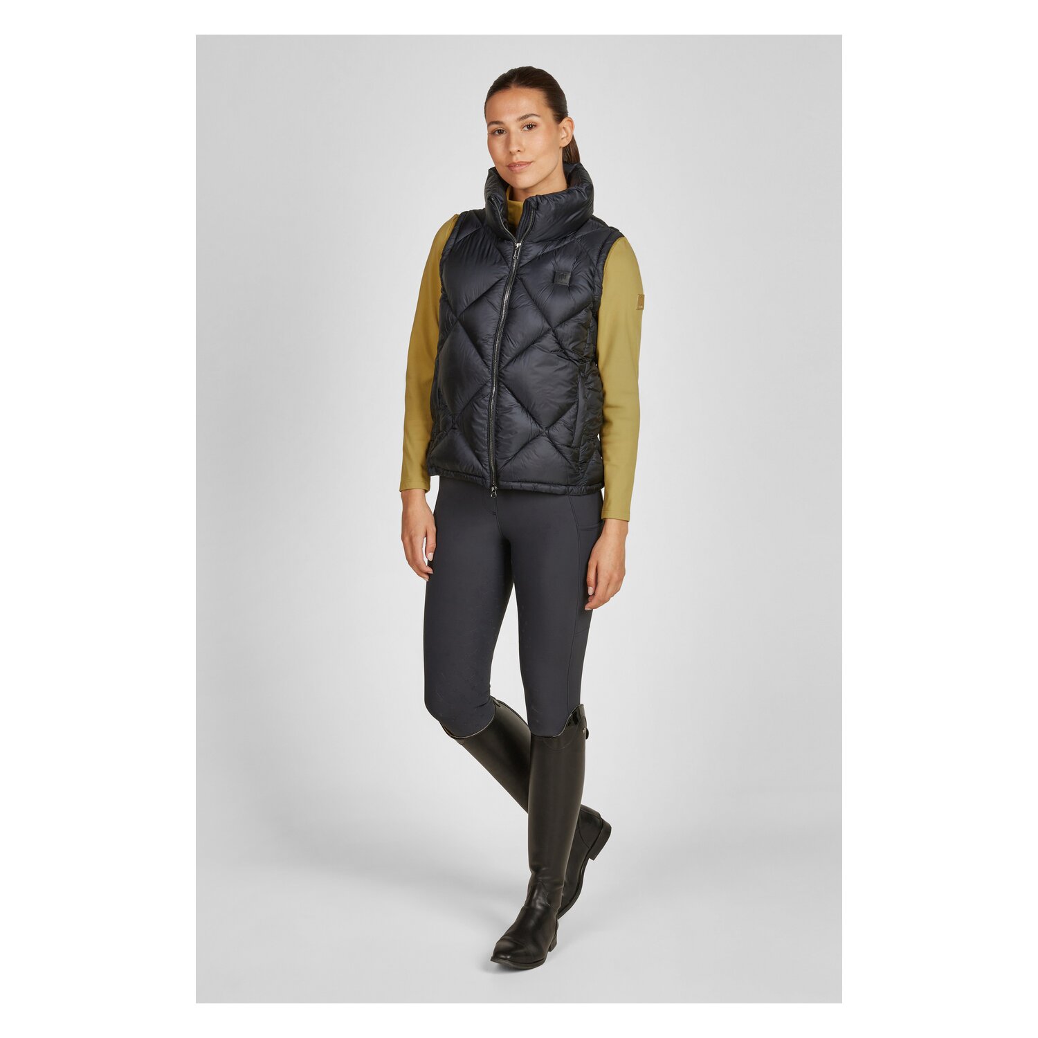 ESKADRON Heritage Steppweste in Glanzoptik &ndash; Ansicht 9