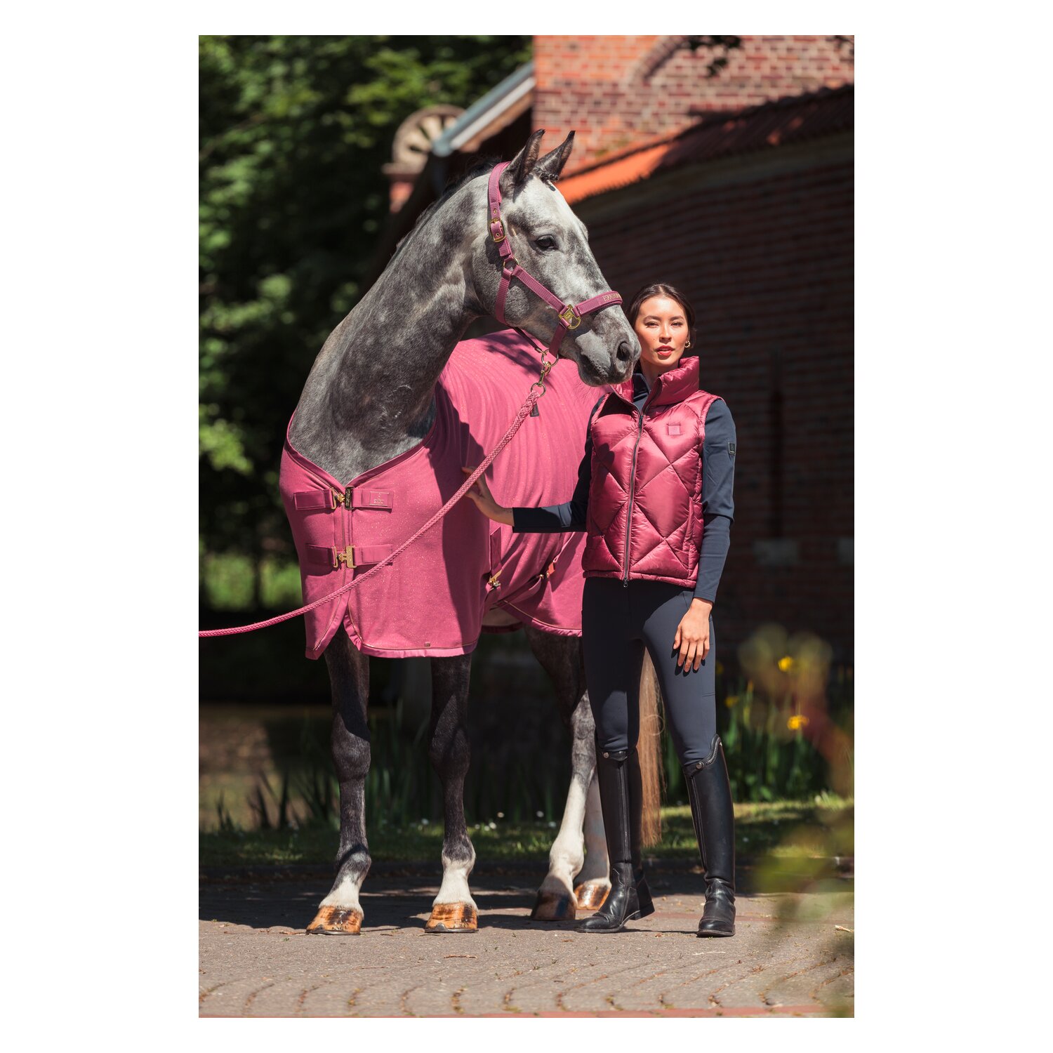 ESKADRON Heritage Steppweste in Glanzoptik &ndash; Ansicht 9