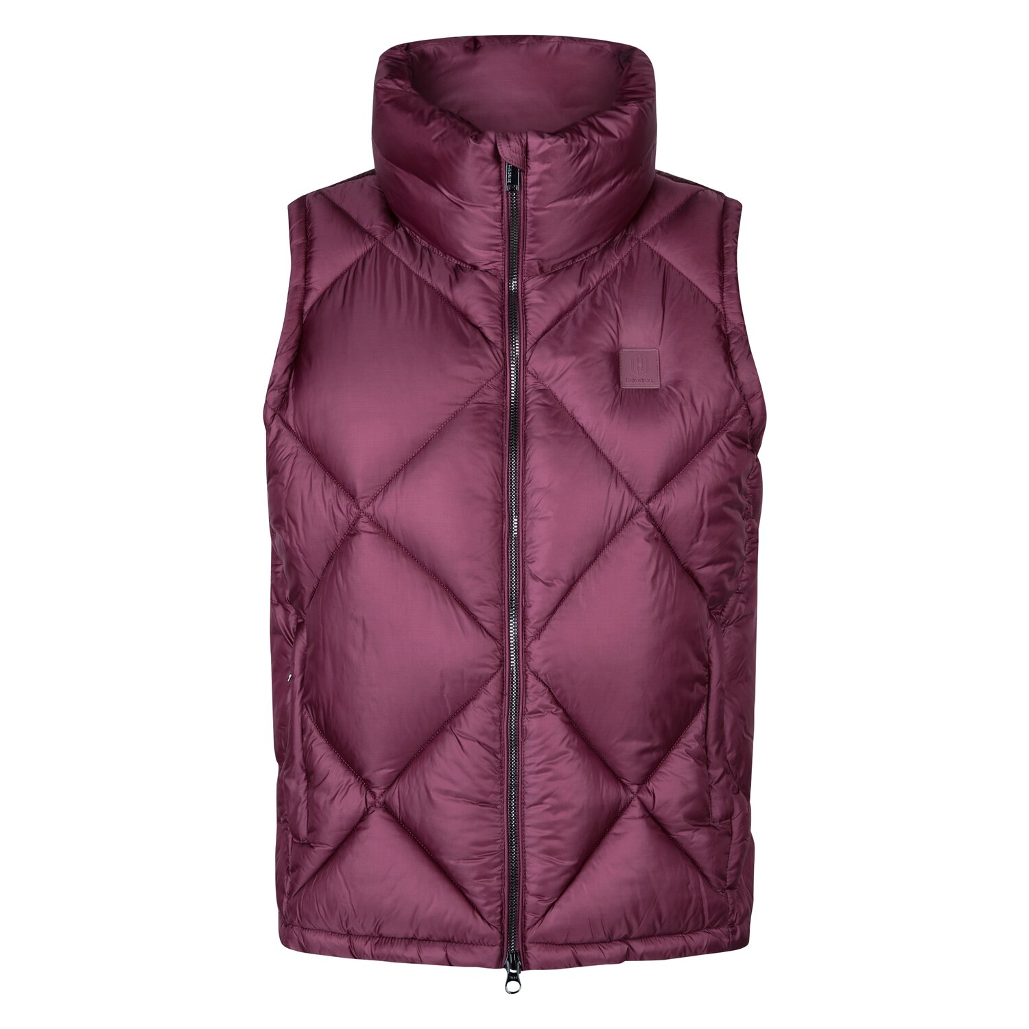 ESKADRON Heritage Steppweste in Glanzoptik rot/rosa/lila Damen L
