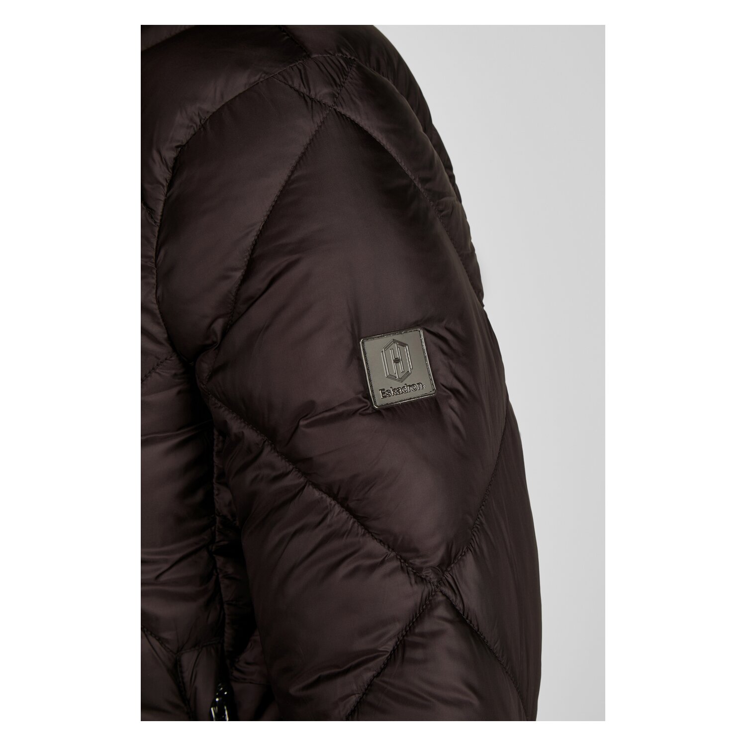 ESKADRON Heritage Steppjacke in Glanzoptik – Ansicht 6