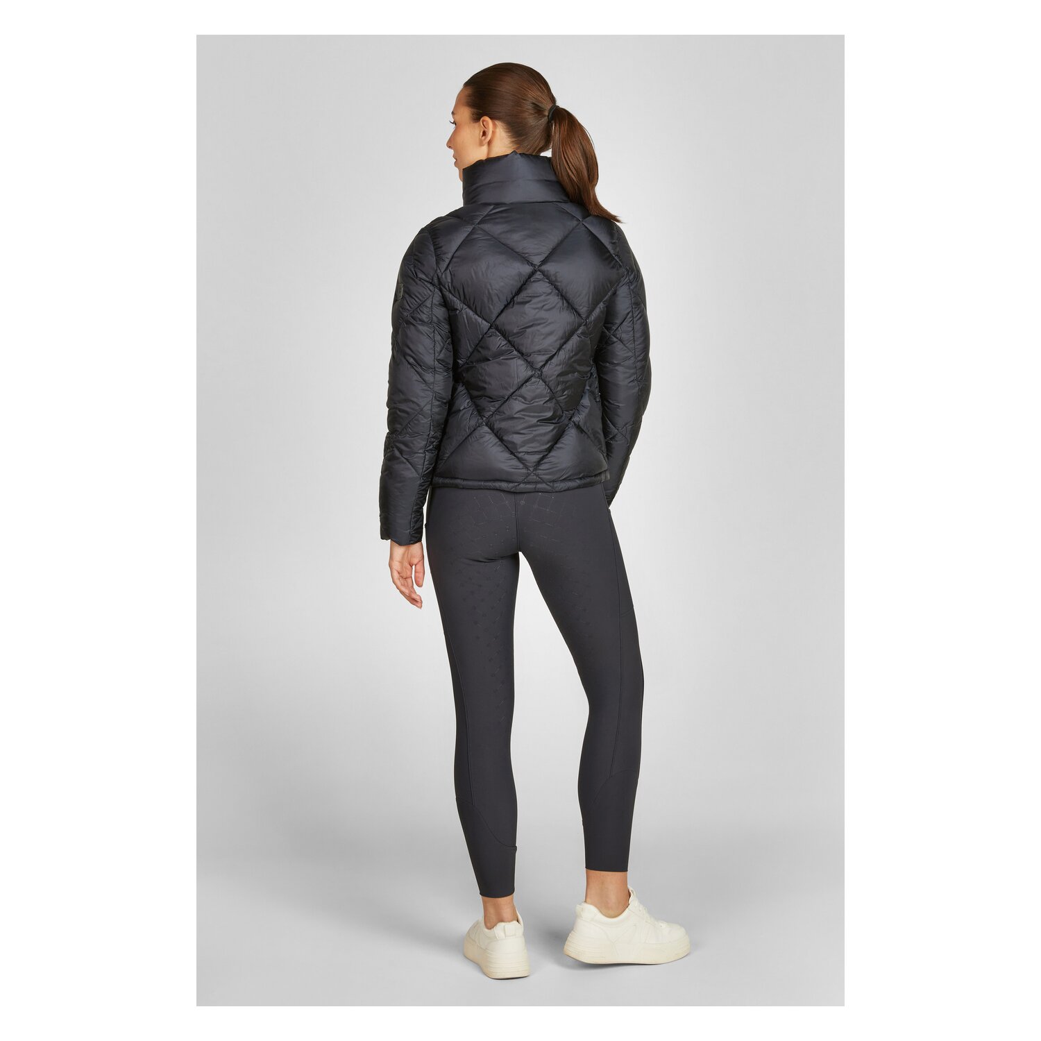 ESKADRON Heritage Steppjacke in Glanzoptik – Ansicht 4