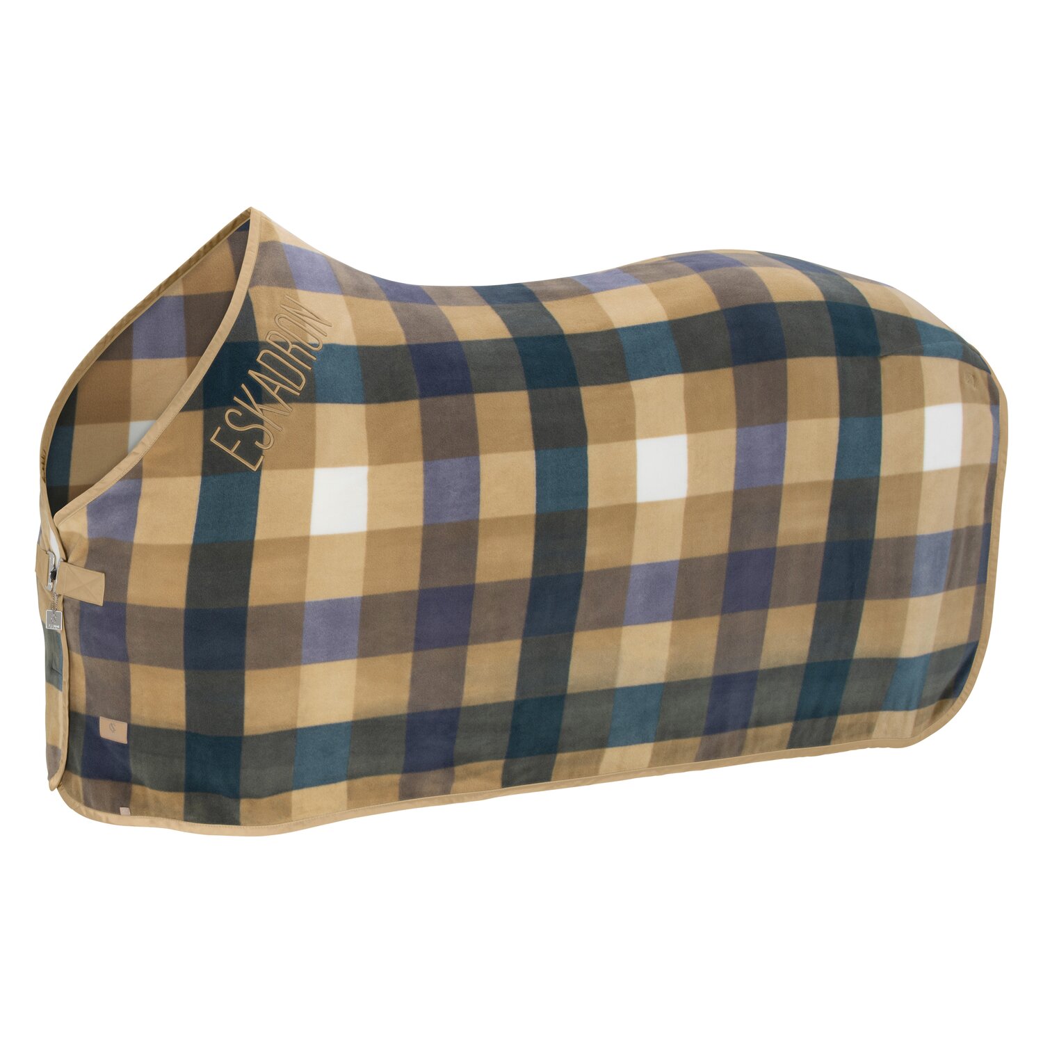 ESKADRON Classic Sports Fleece Check Abschwitzdecke &ndash; Ansicht 1