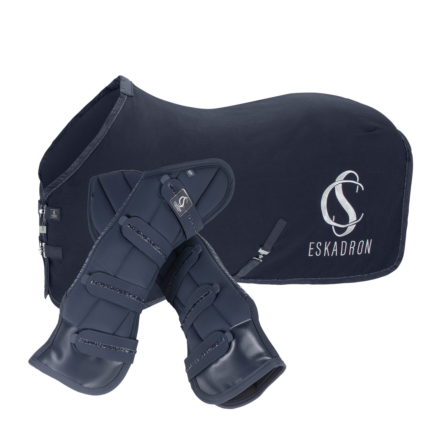 ESKADRON Classic Sports Abschwitzdecke & Transportgamaschen Set &ndash; Ansicht 2