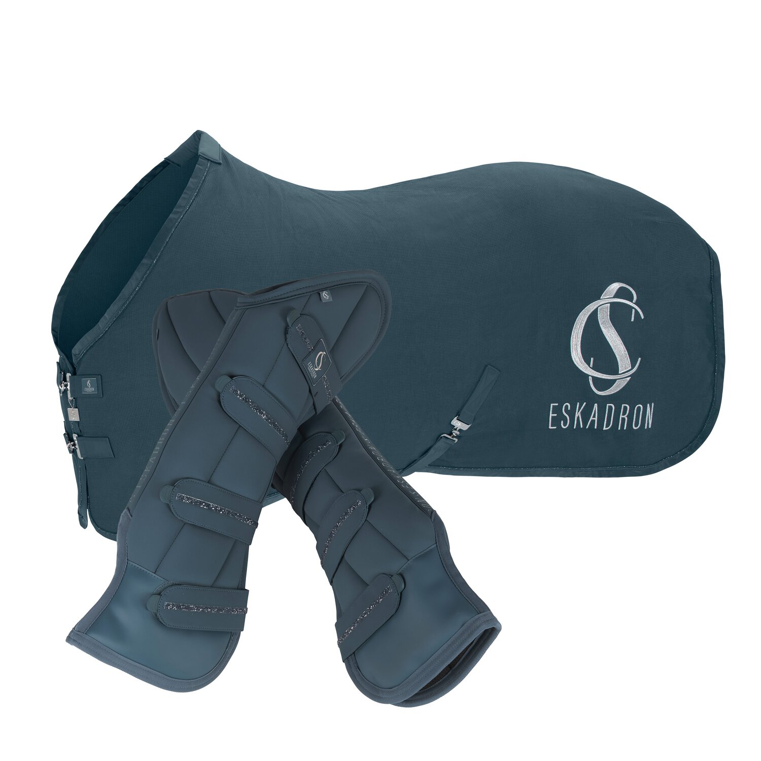 ESKADRON Classic Sports Abschwitzdecke & Transportgamaschen Set &ndash; Ansicht 1