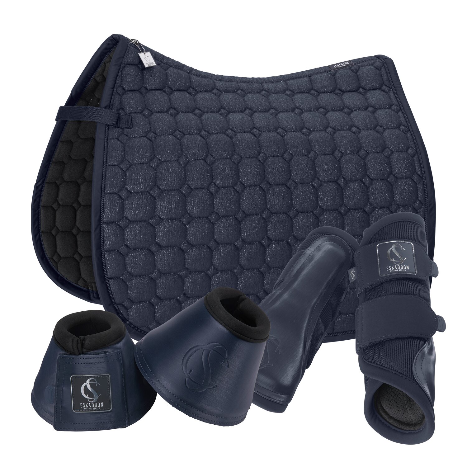 ESKADRON Classic Sports Schabracke, Gamaschen & Hufglocken Glitter-Set &ndash; Ansicht 8