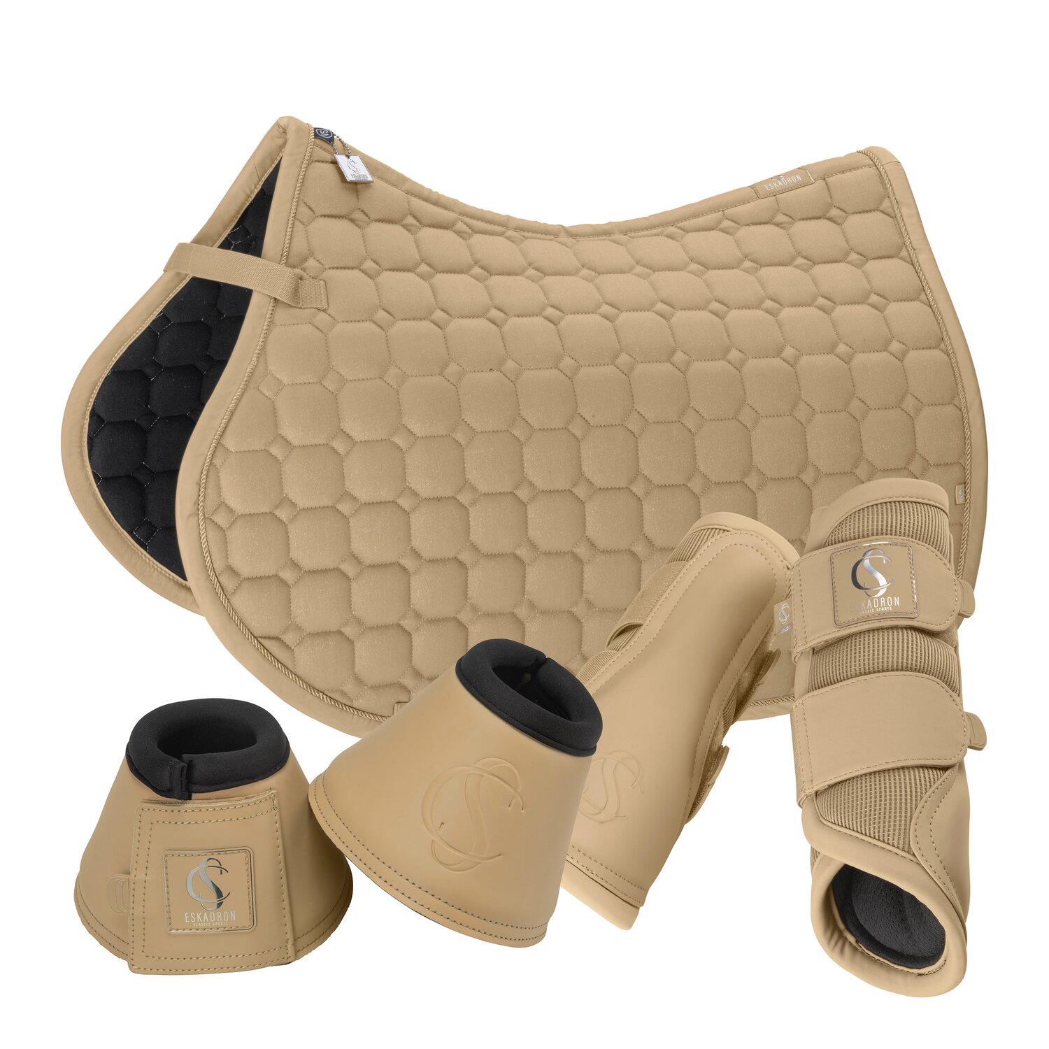 ESKADRON Classic Sports Schabracke, Gamaschen & Hufglocken Glitter-Set &ndash; Ansicht 1