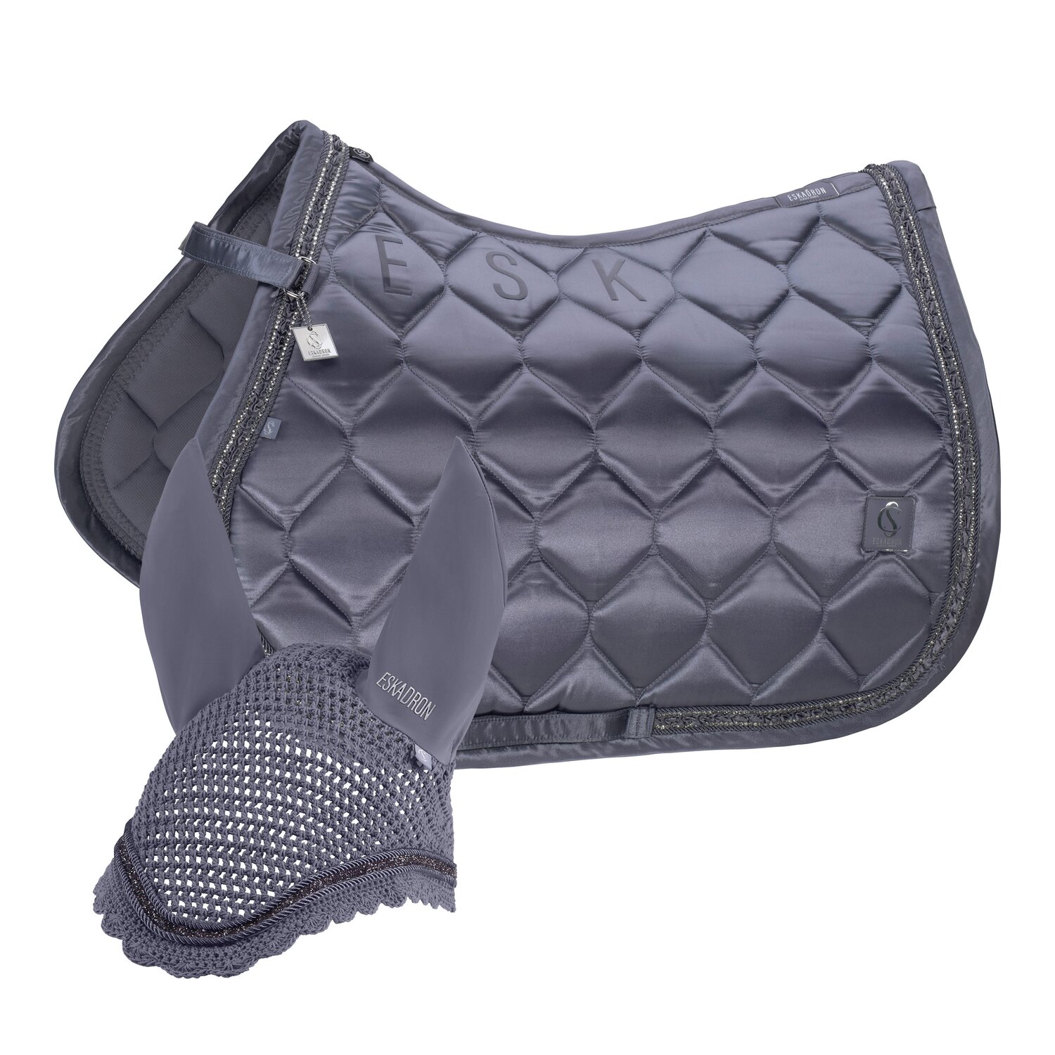 ESKADRON Classic Sports Schabracke & Fliegenohren Satin Frills &ndash; Ansicht 3