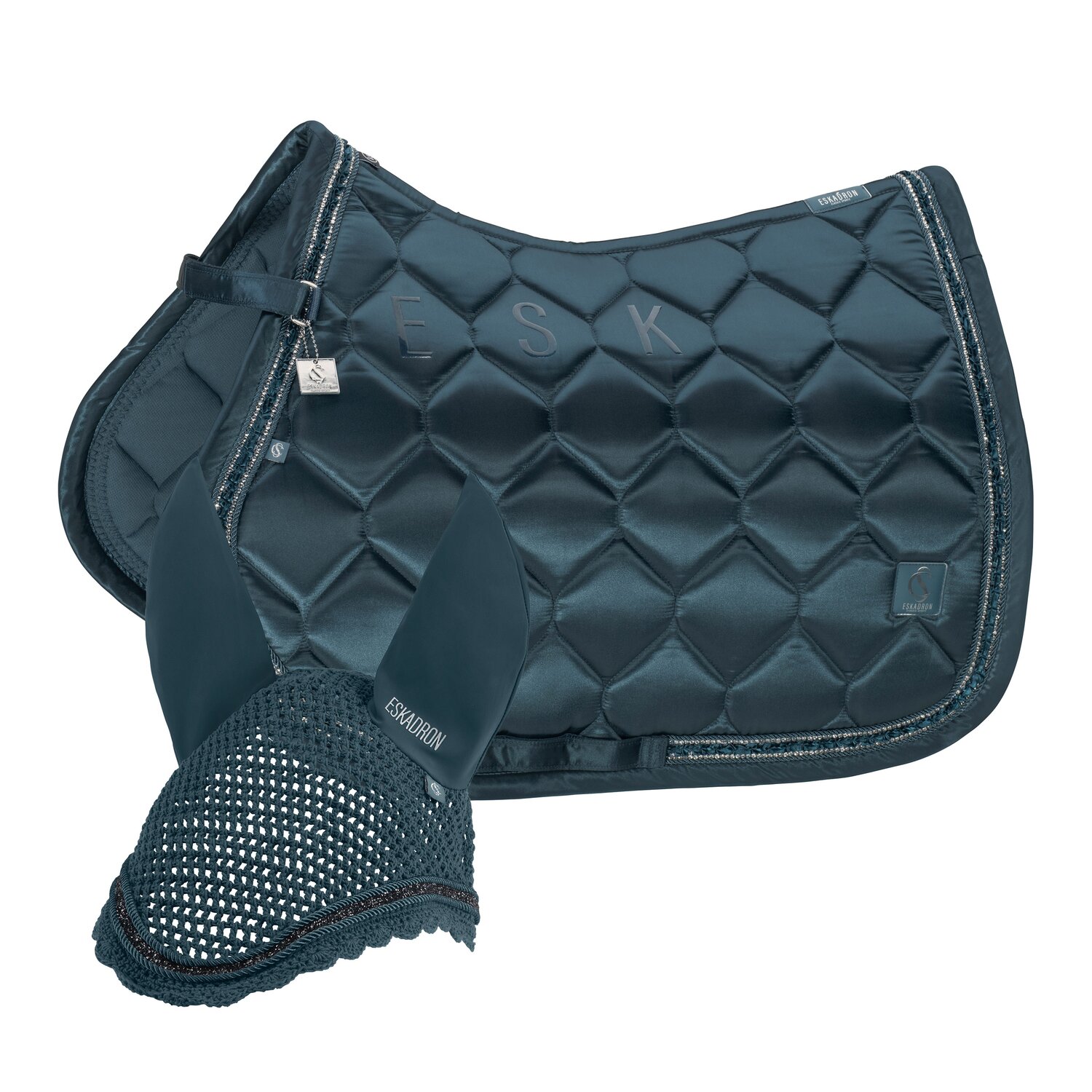 ESKADRON Classic Sports Schabracke & Fliegenohren Satin Frills &ndash; Ansicht 4