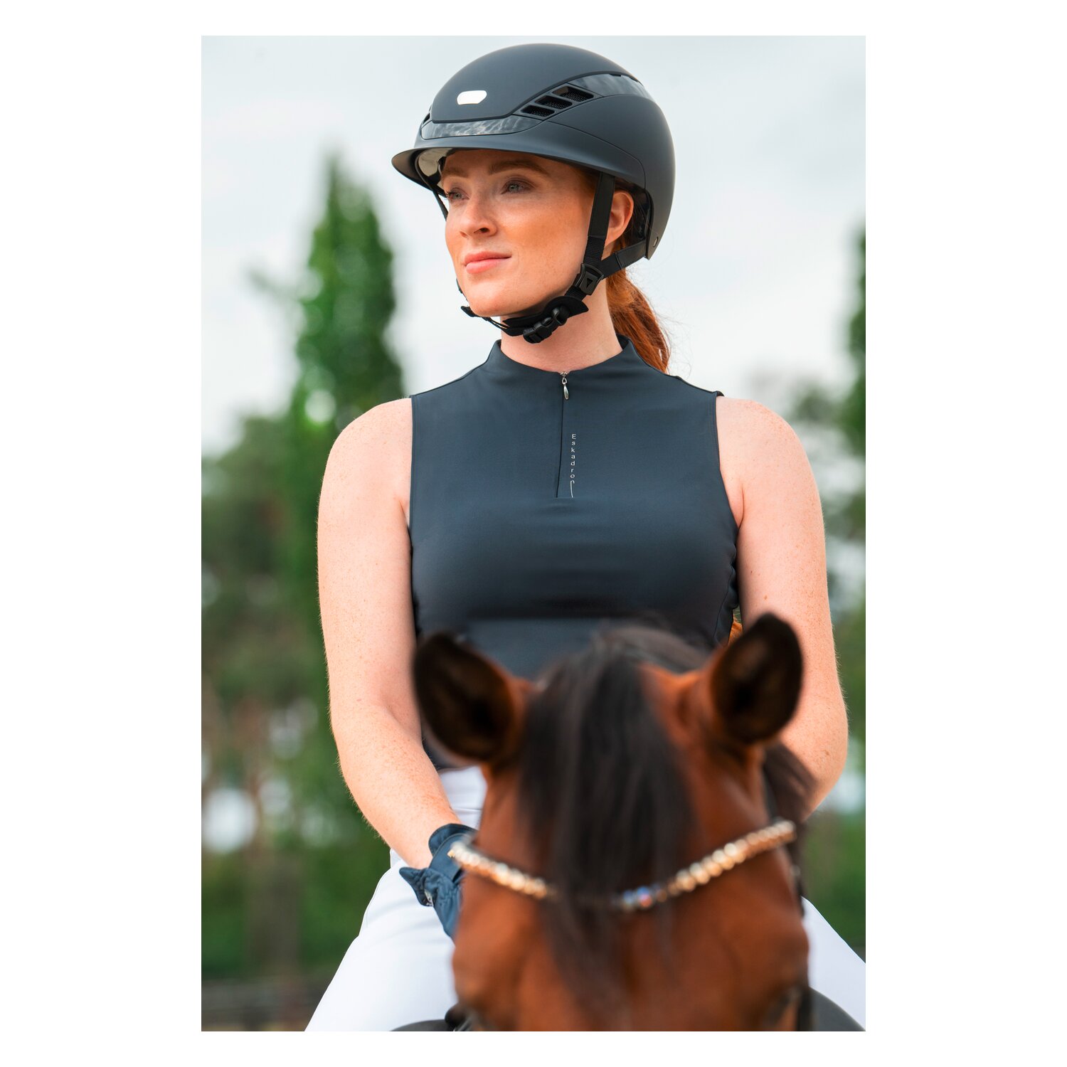 ESKADRON Classic Sports Tank Top Half-Zip &ndash; Ansicht 9
