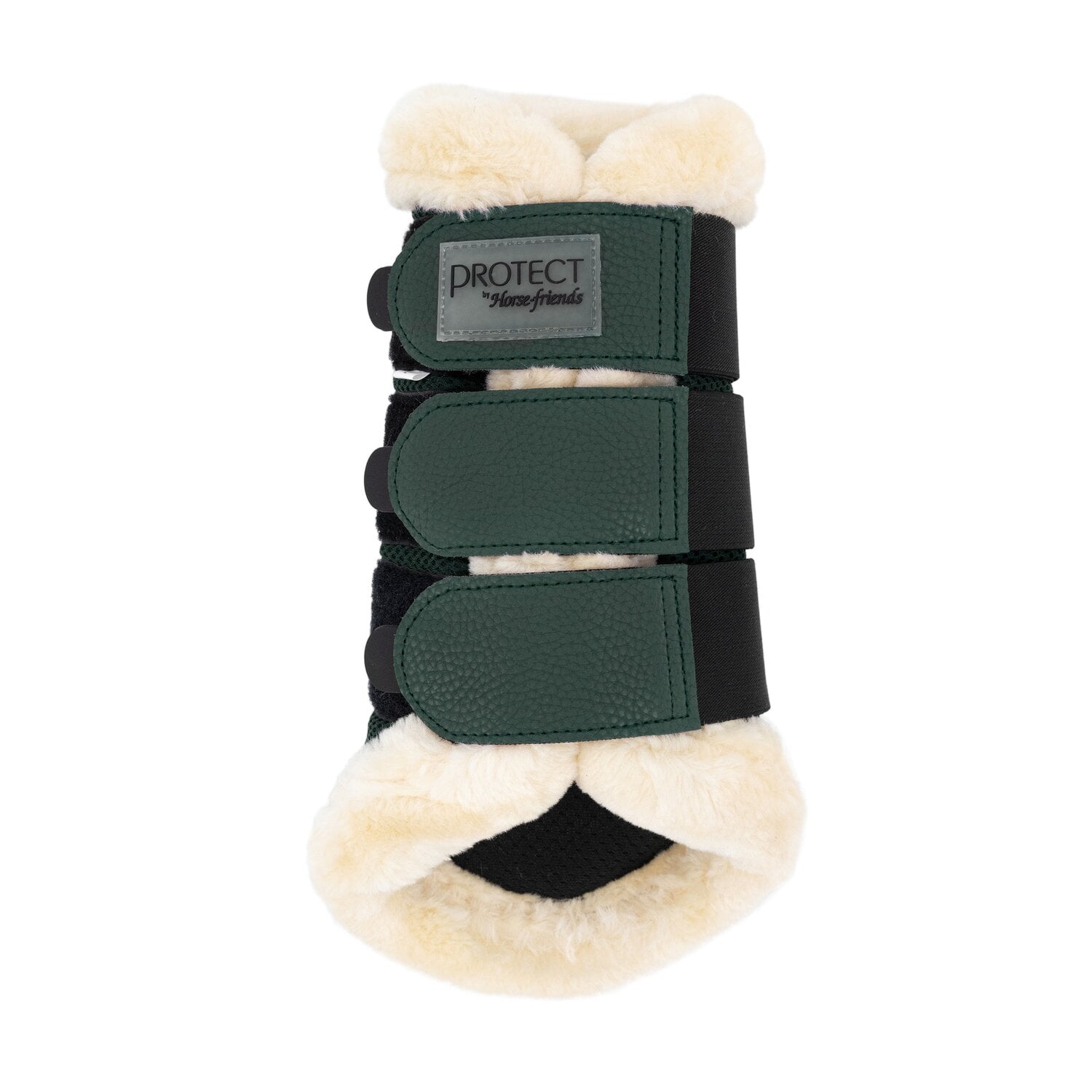 PROTECT by Horse-friends Gamaschen mit Mesh und Kunstfell &ndash; Ansicht 1