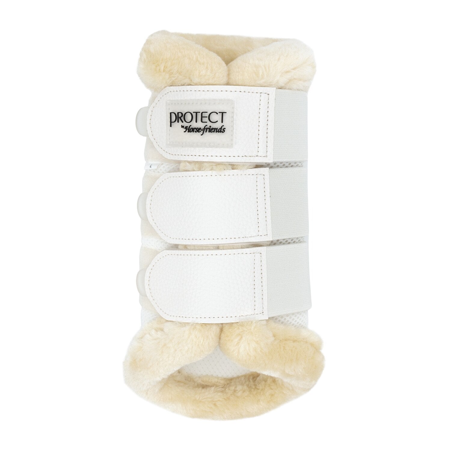 PROTECT by Horse-friends Gamaschen mit Mesh und Kunstfell &ndash; Ansicht 1