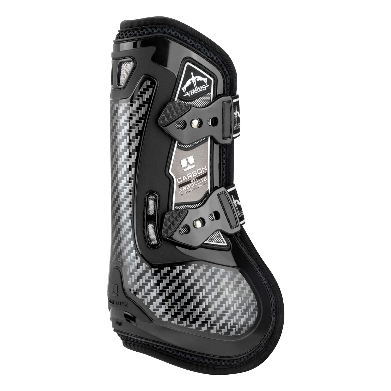 VEREDUS Gamaschen Carbon Gel Absolute, für die Vorderbeine – Ansicht 1
