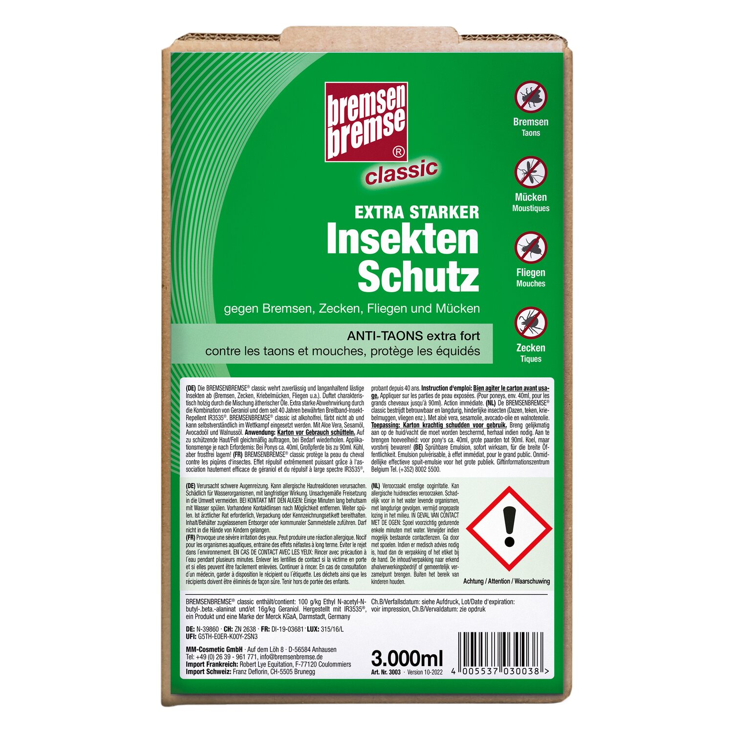 bremsenbremse Insektenschutz Classic &ndash; Ansicht 1