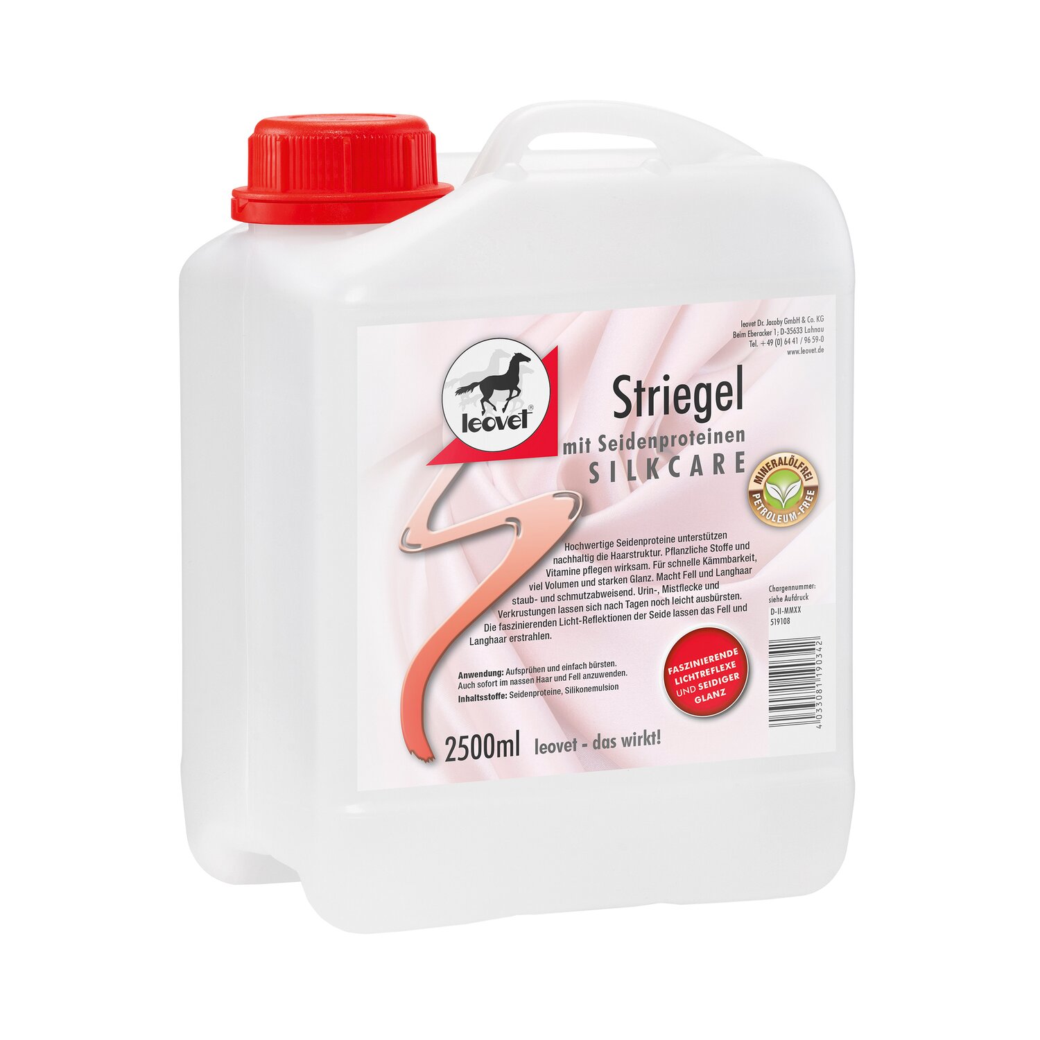 leovet Mähnenspray Silkcare Striegel &ndash; Ansicht 1