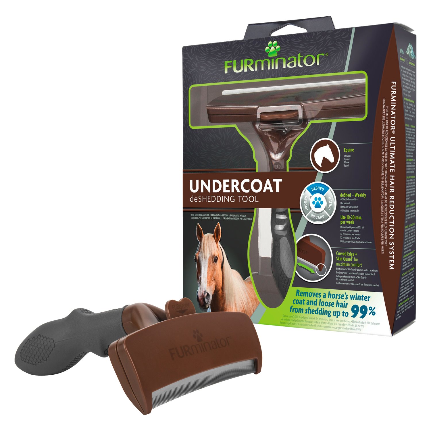 FURminator für Pferde – Ansicht 1