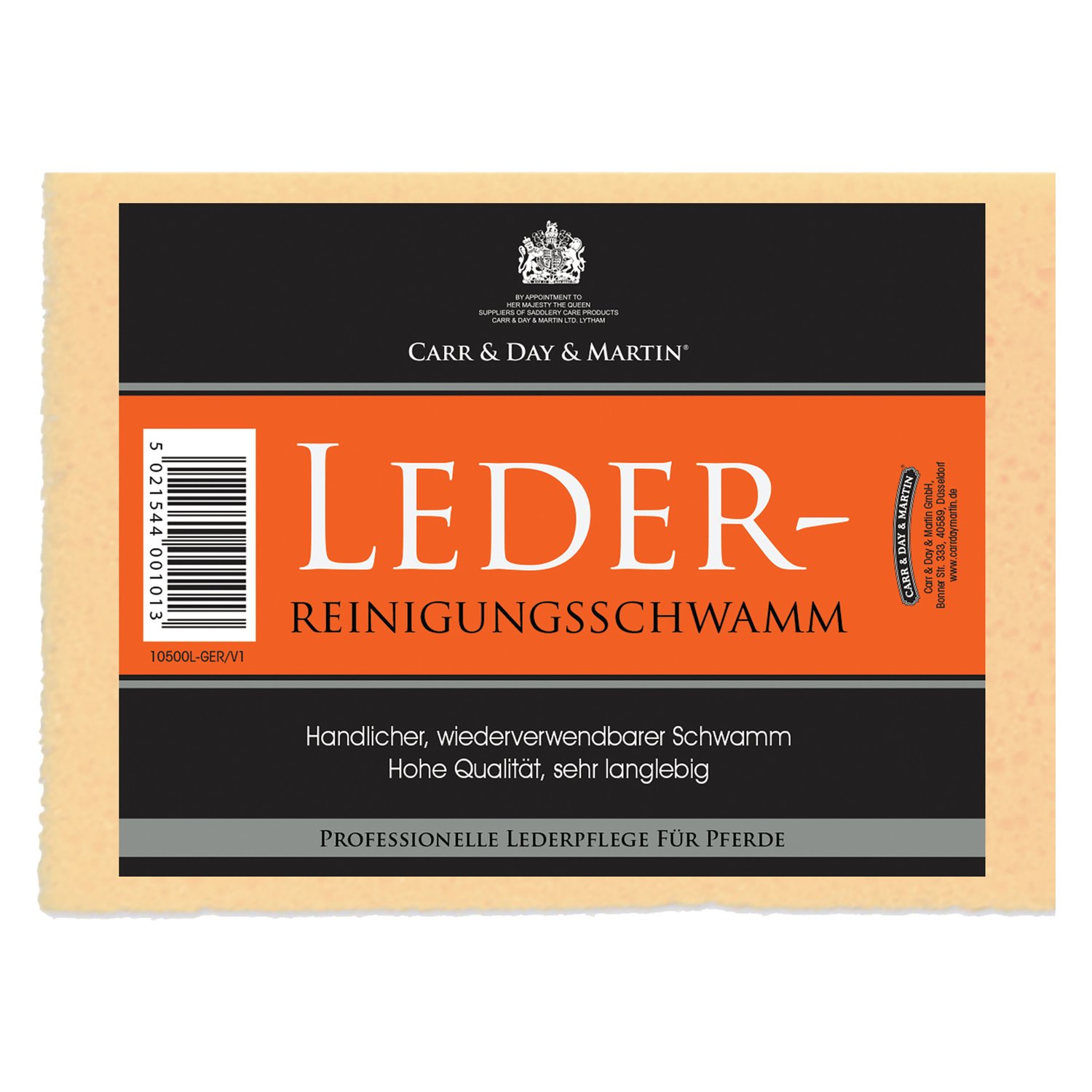 CARR & DAY & MARTIN Leder-Reinigungsschwamm – Ansicht 1