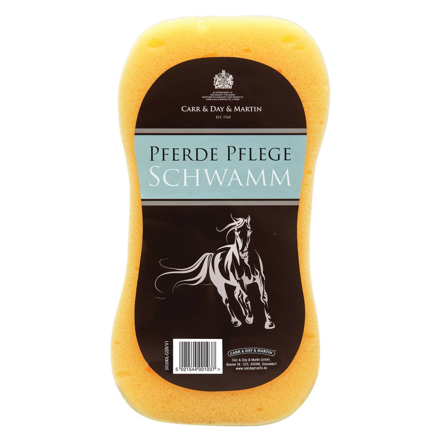 CARR & DAY & MARTIN Pferde Pflege-Schwamm – Ansicht 1