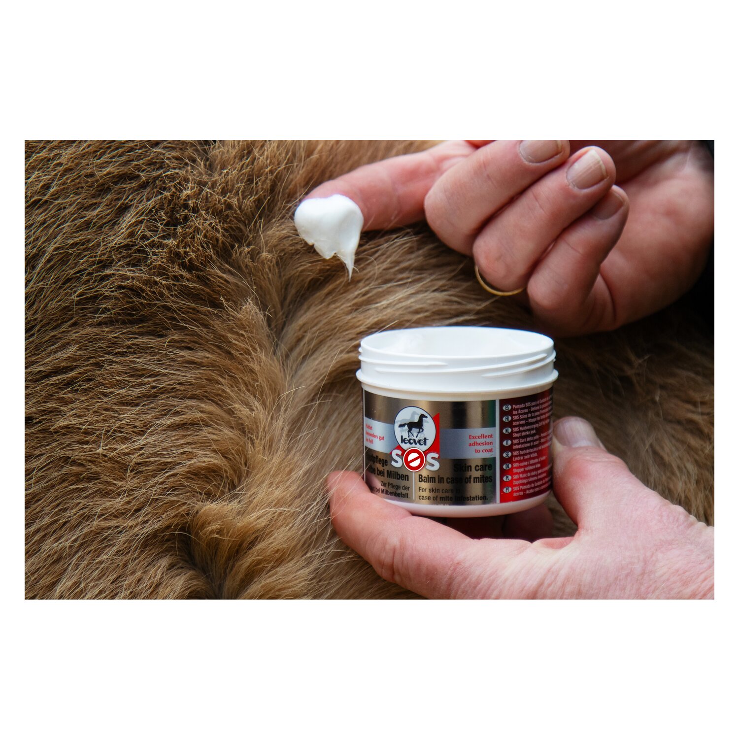 leovet SOS Hautpflegesalbe bei Milben – Ansicht 2