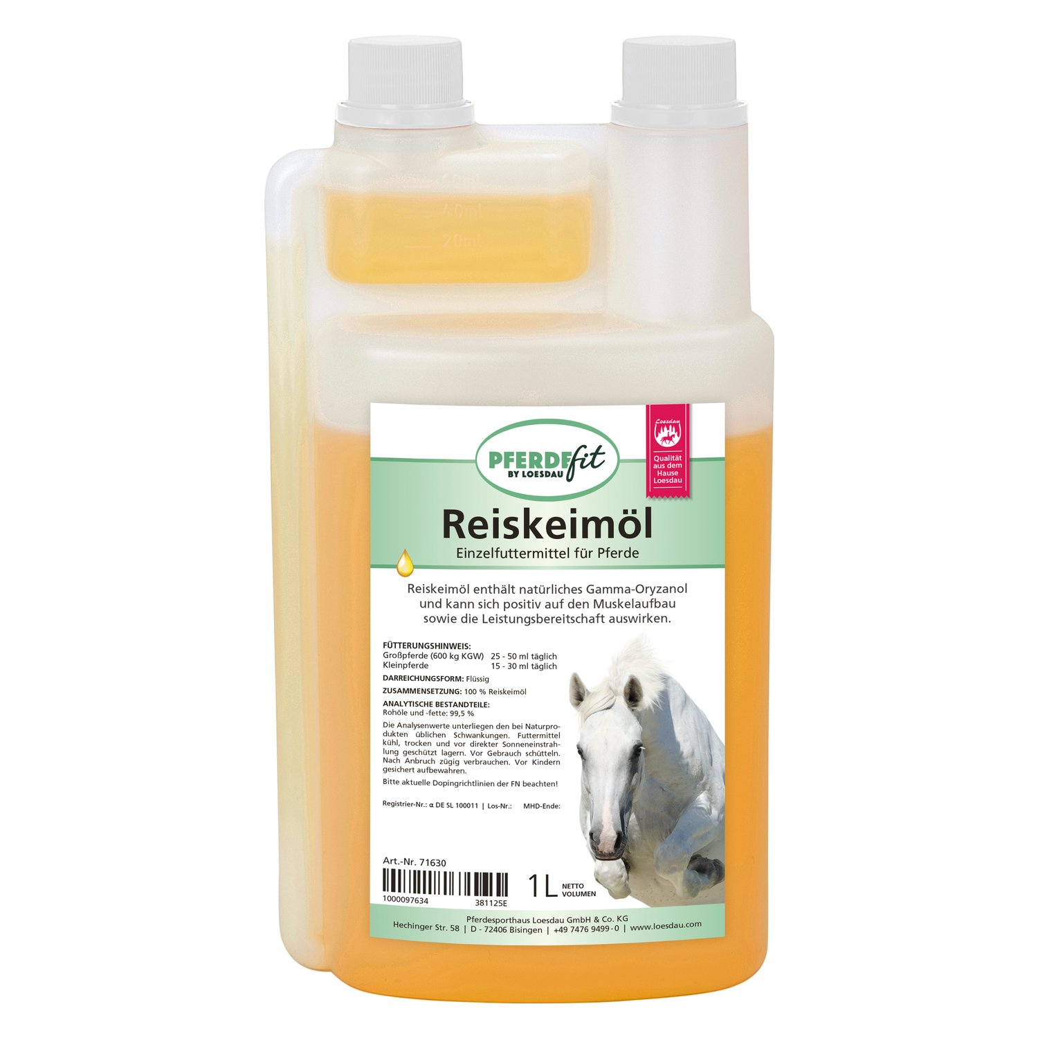 PFERDEfit by Loesdau Reiskeimöl – Ansicht 1