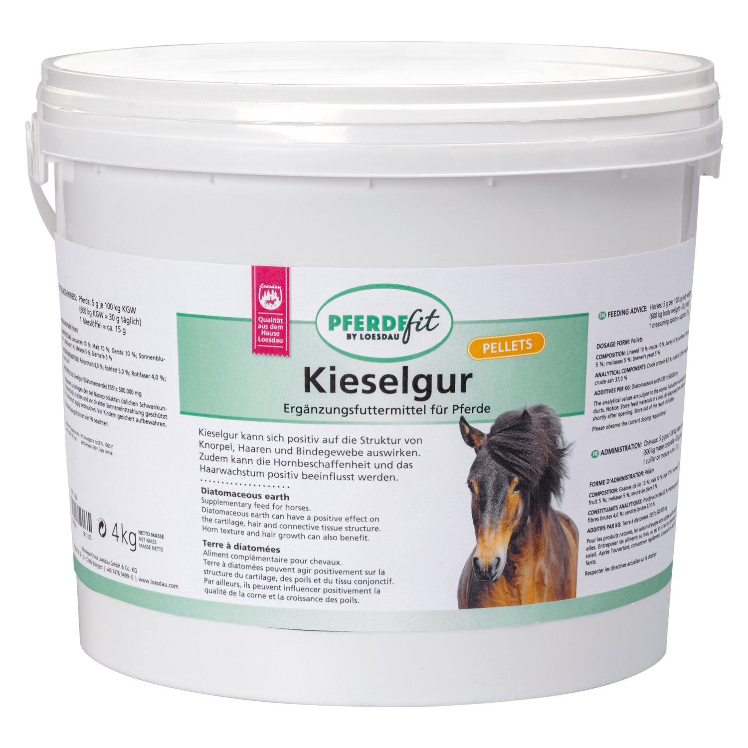 PFERDEfit by Loesdau Kieselgur Pellets – Ansicht 1