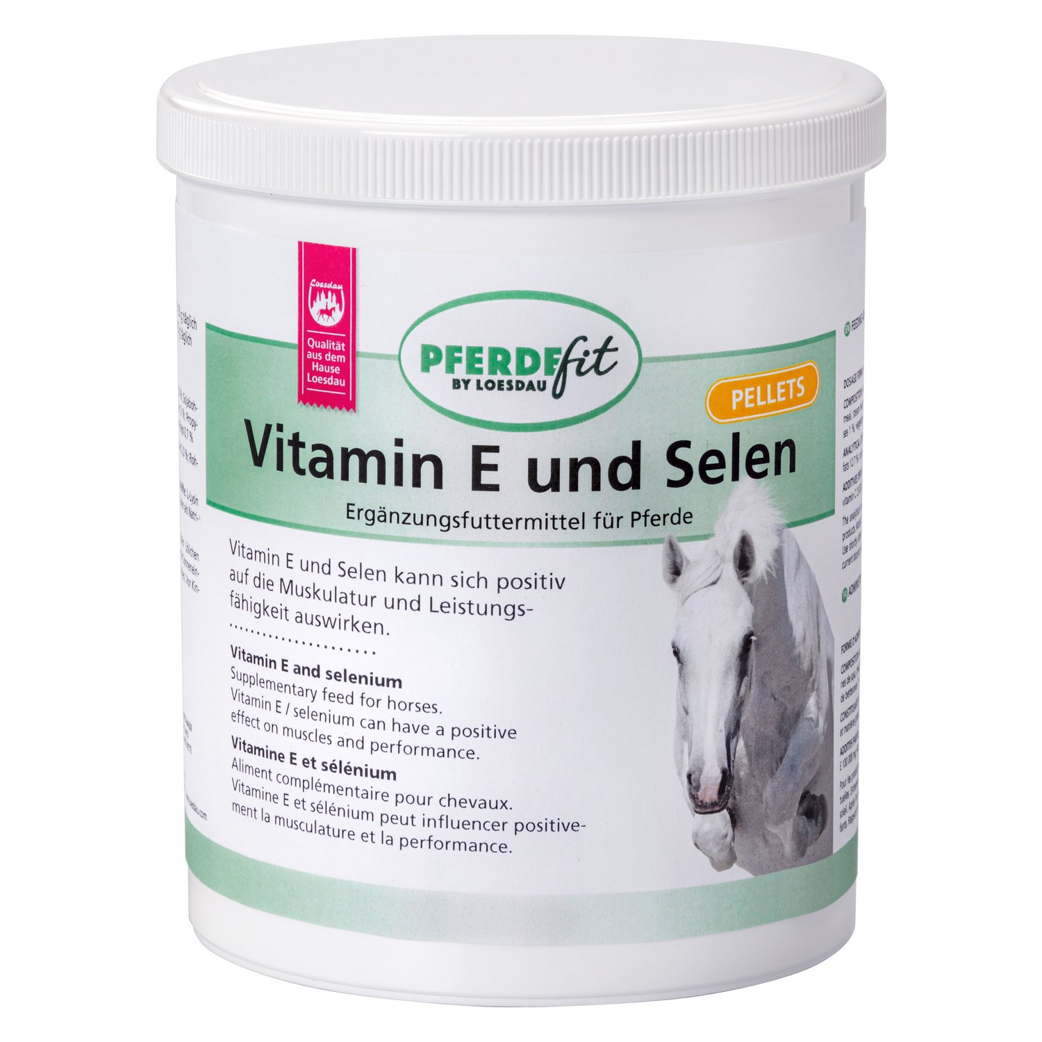 PFERDEfit by Loesdau Vitamin E & Selen – Ansicht 1