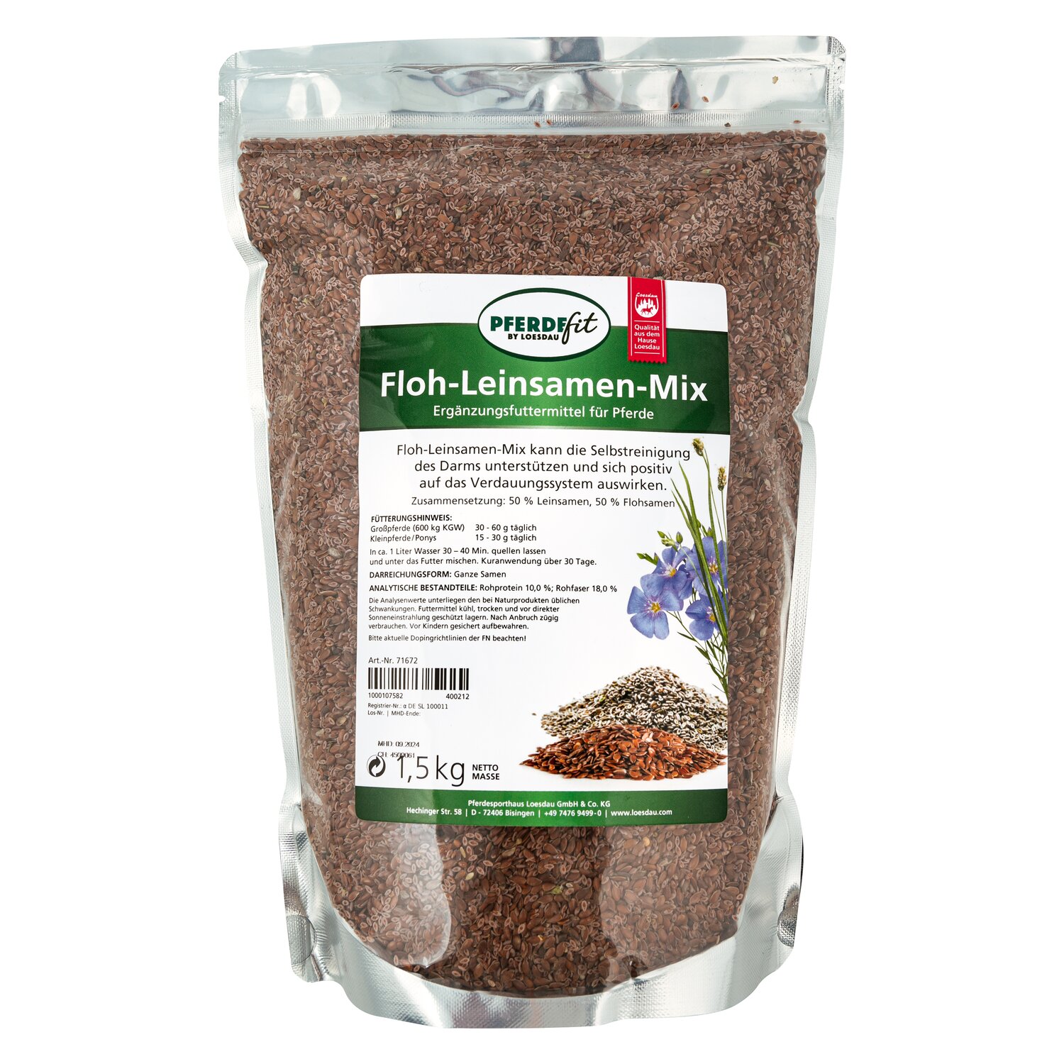 PFERDEfit by Loesdau Floh-Leinsamen-Mix – Ansicht 1