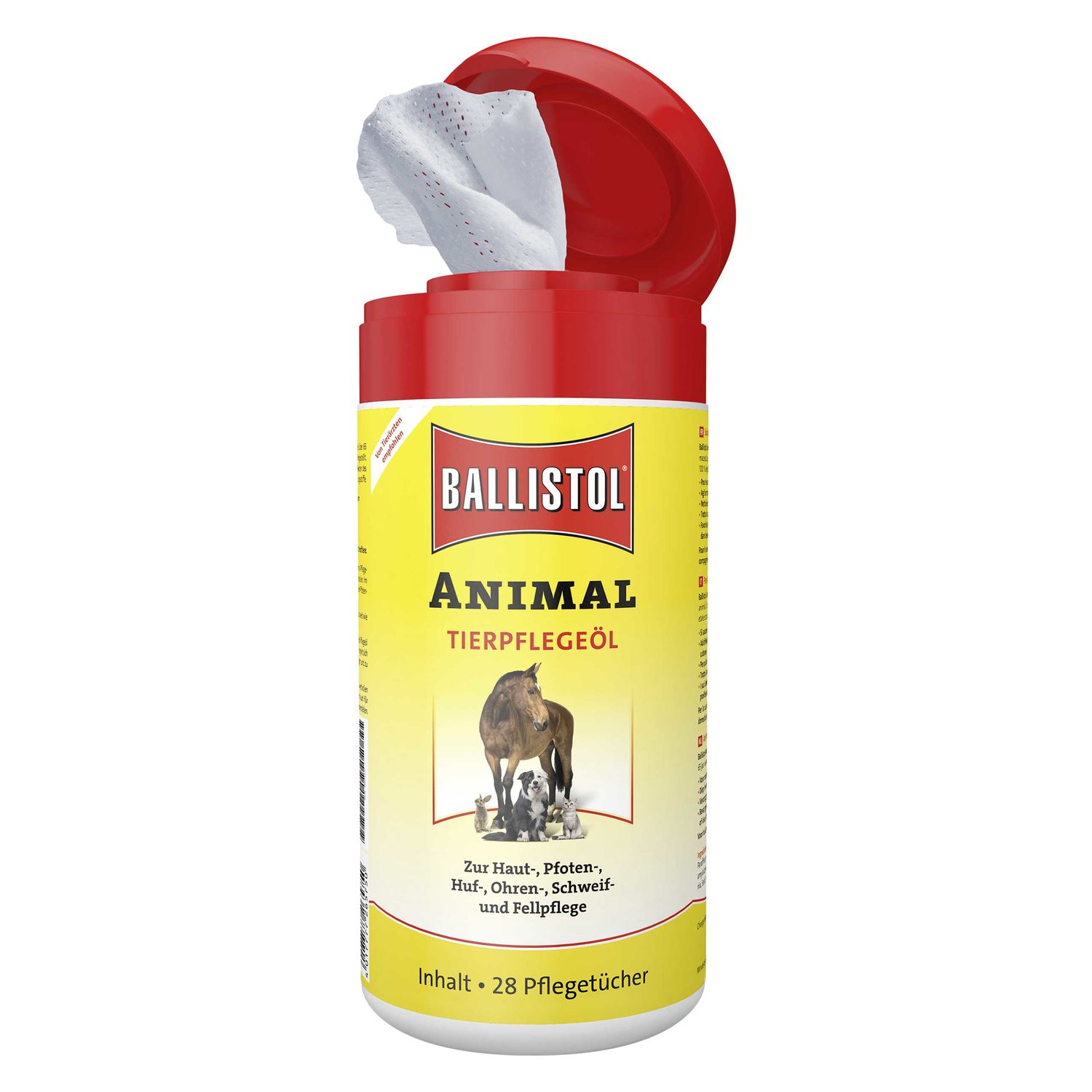 BALLISTOL Animal Pflegetücher – Ansicht 1