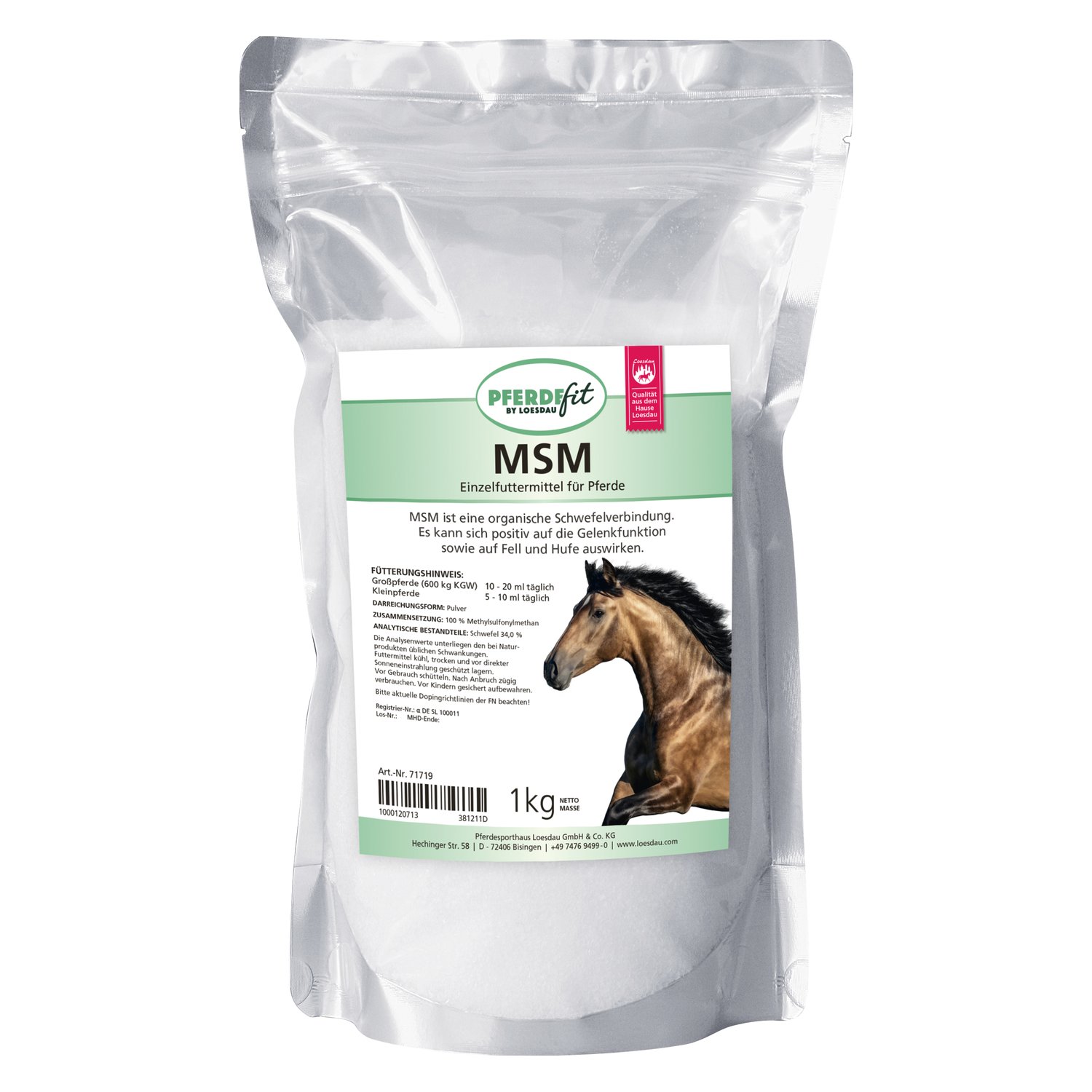 PFERDEfit by Loesdau MSM – Ansicht 1