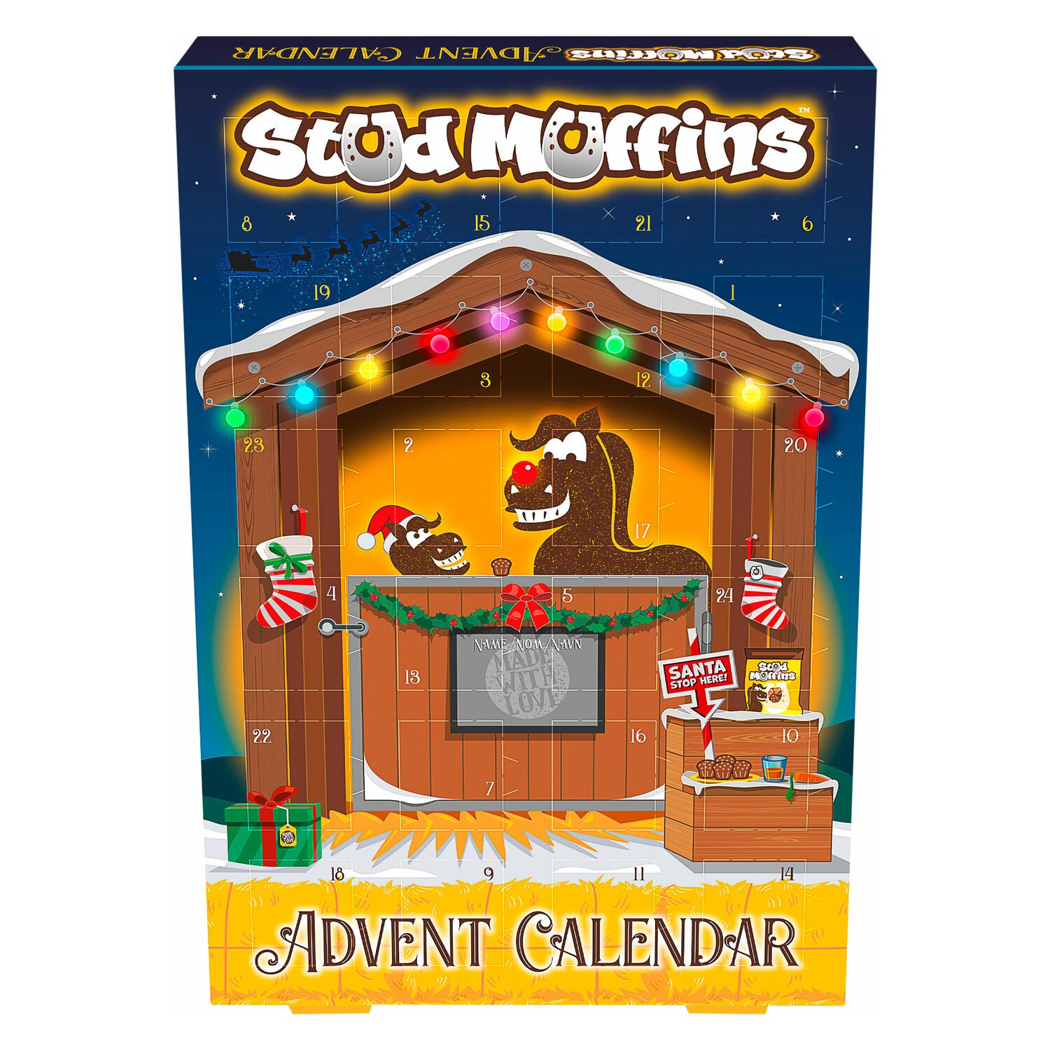 Stud Muffins Adventskalender, für Pferde – Ansicht 1
