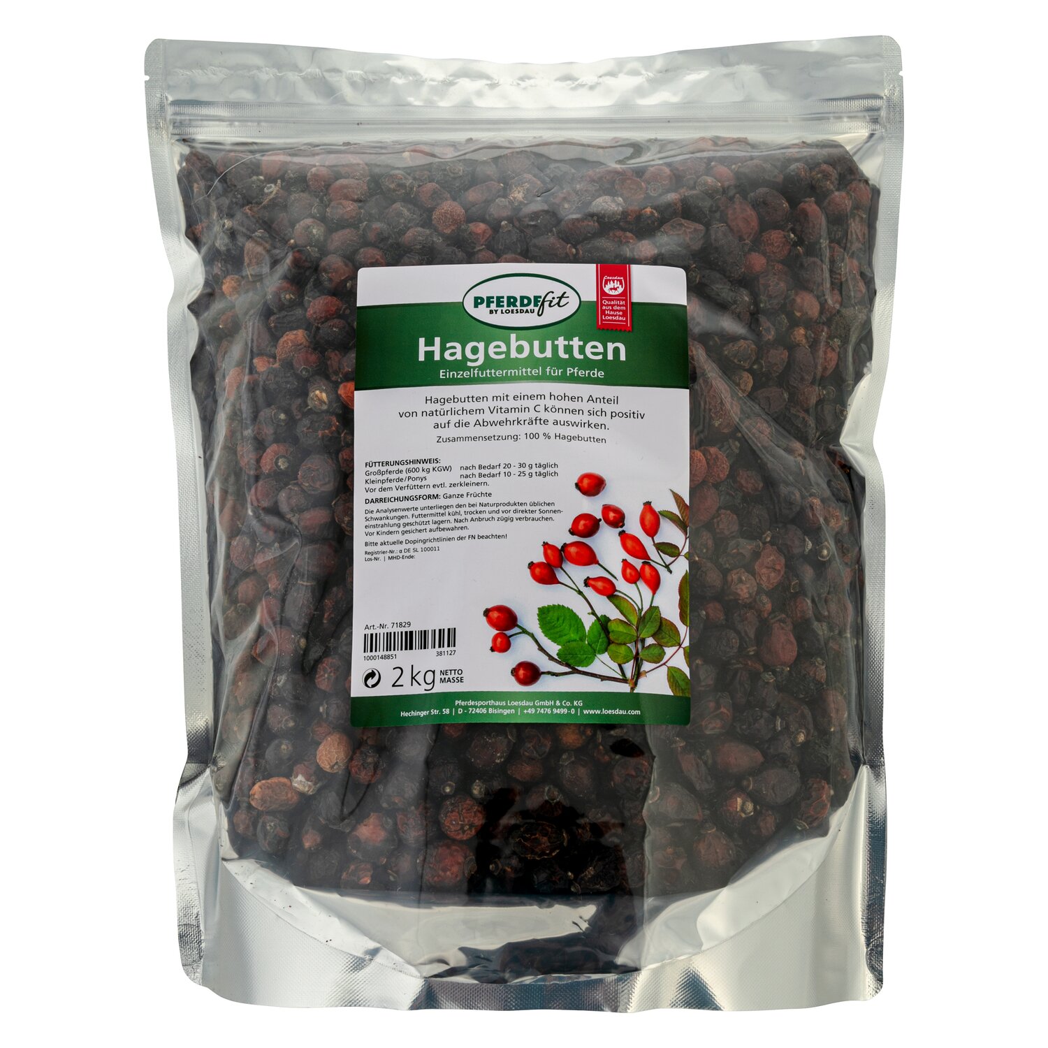 PFERDEfit by Loesdau Hagebutten ganz – Ansicht 1