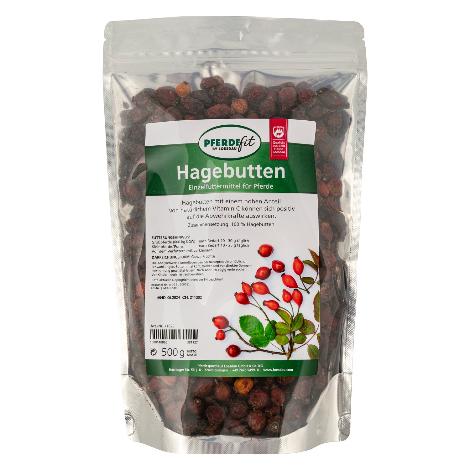 PFERDEfit by Loesdau Hagebutten ganz – Ansicht 1