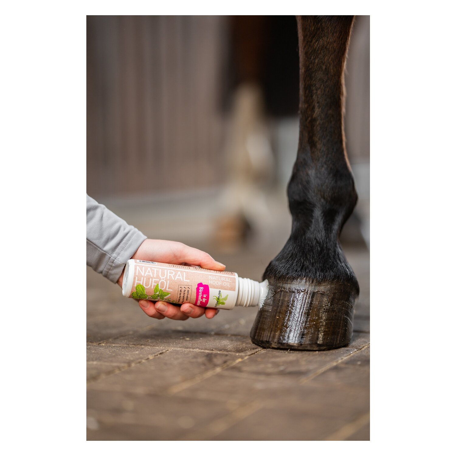 BENSE & EICKE Natural Huföl mit Pinsel – Ansicht 7