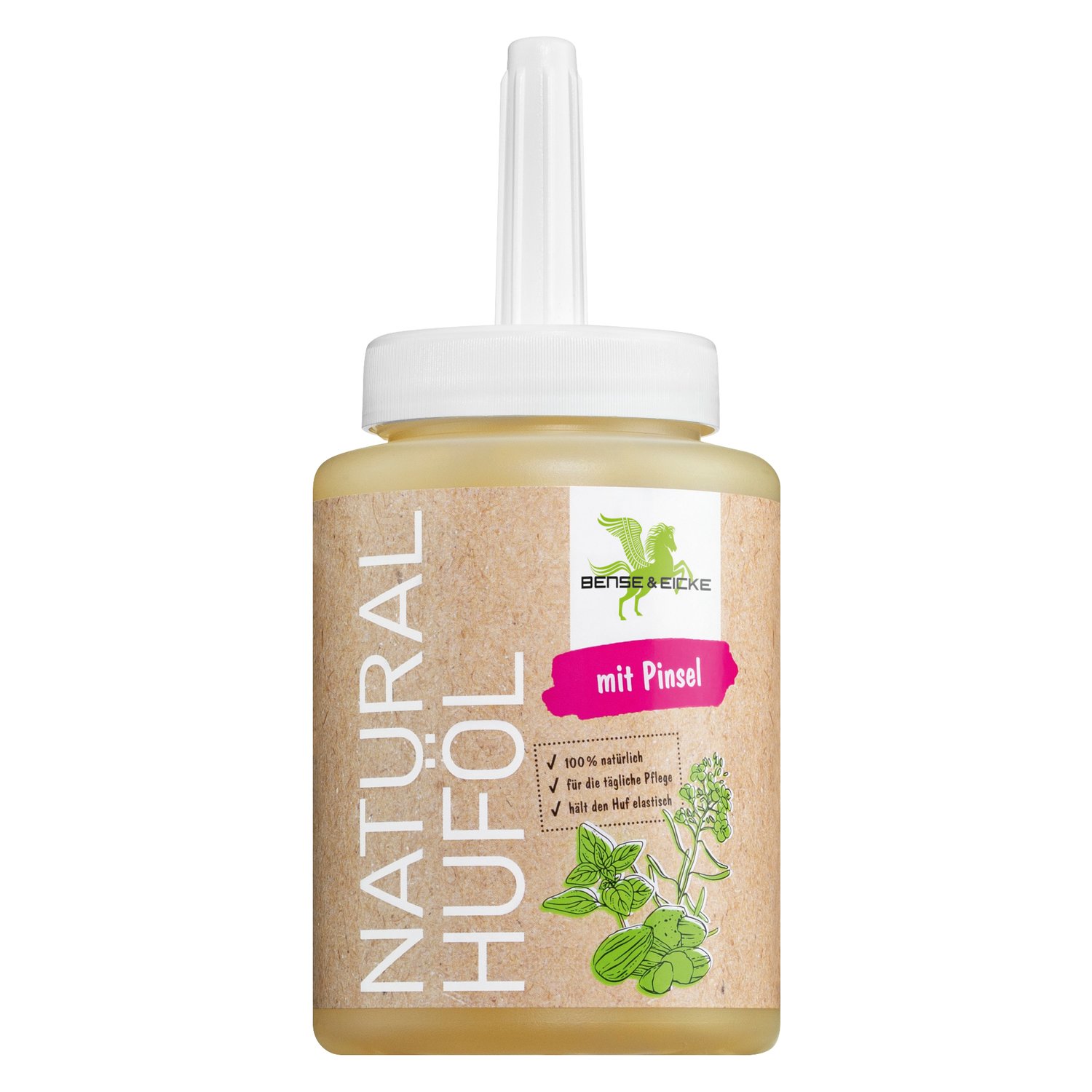 BENSE & EICKE Natural Huföl mit Pinsel – Ansicht 2