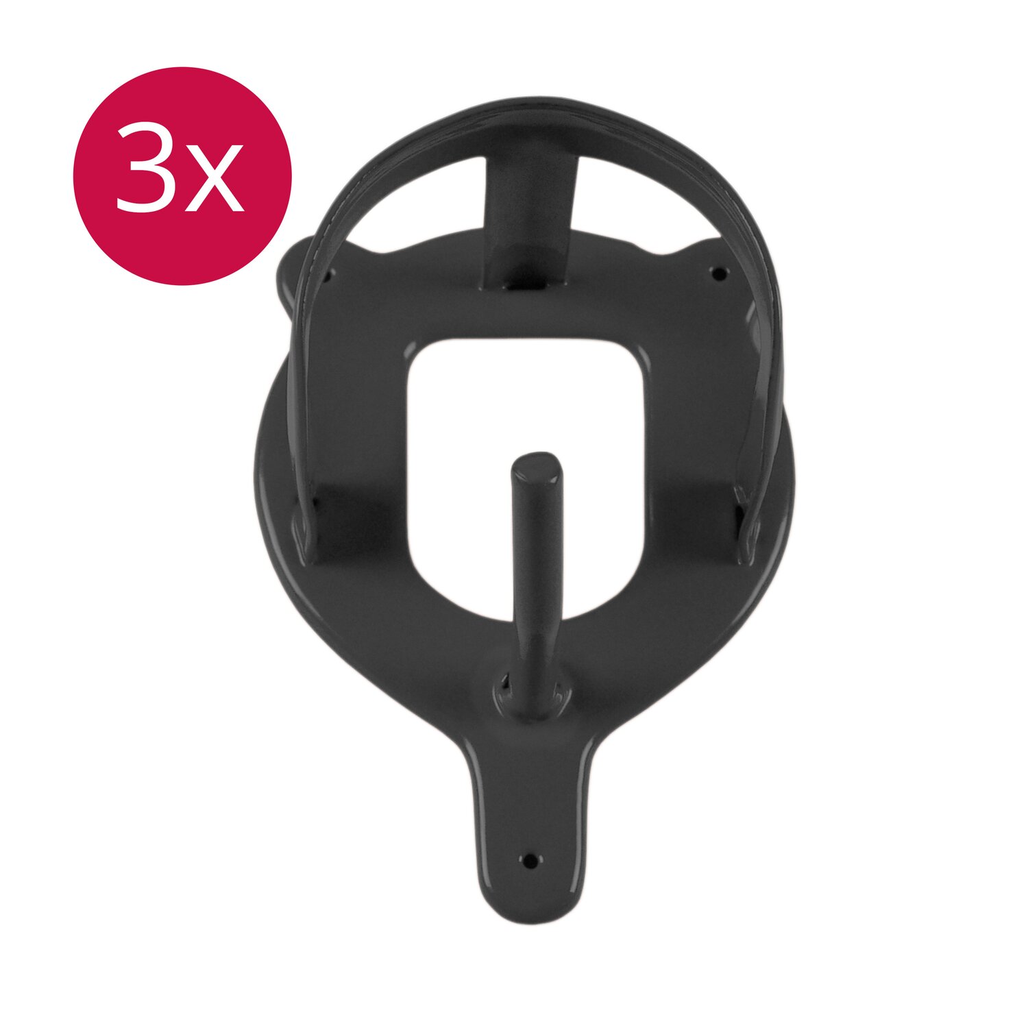 Loesdau Trensenhalter Metall 3er-Set &ndash; Ansicht 1