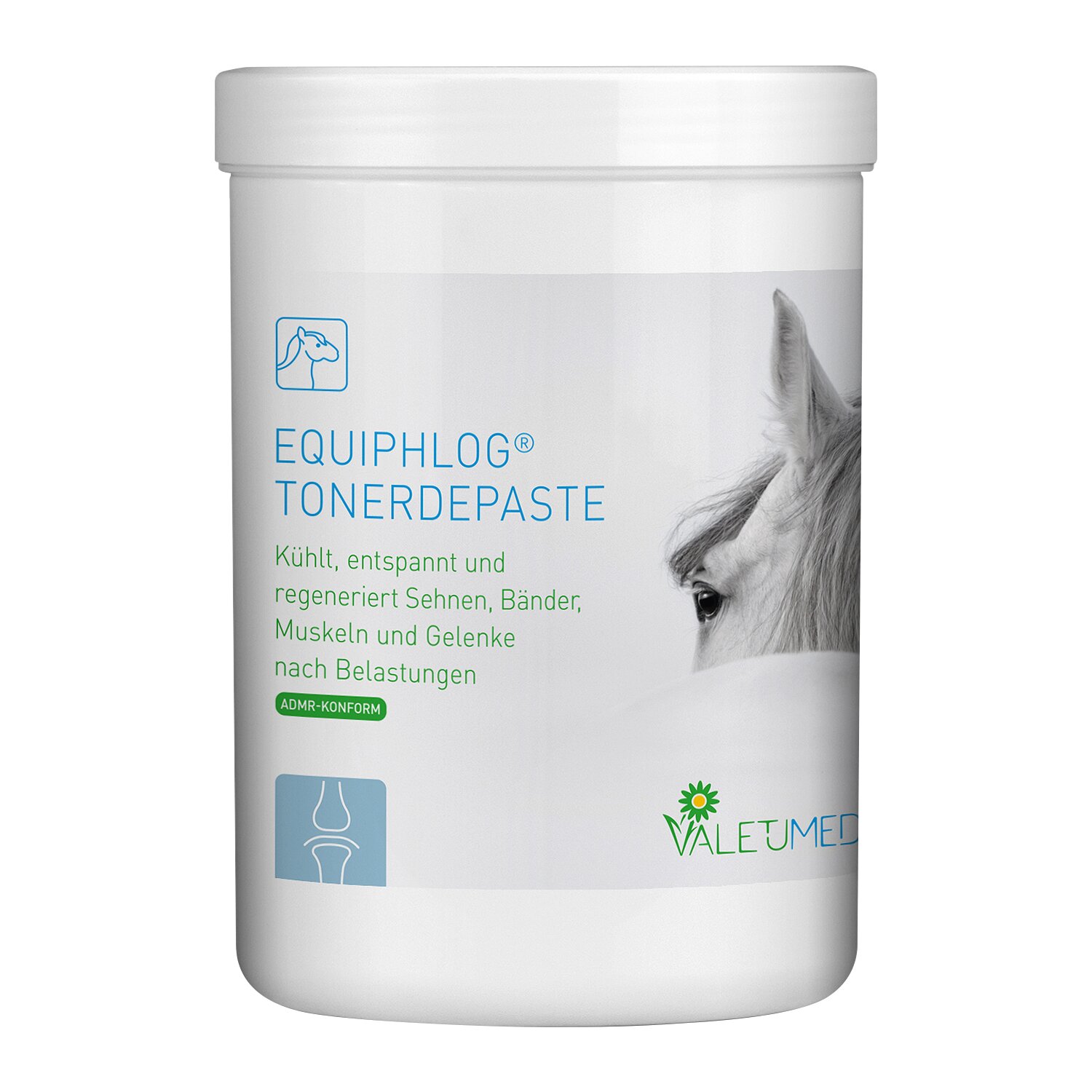 VALETUMED Eqiuphlog Tonerde-Paste – Ansicht 1
