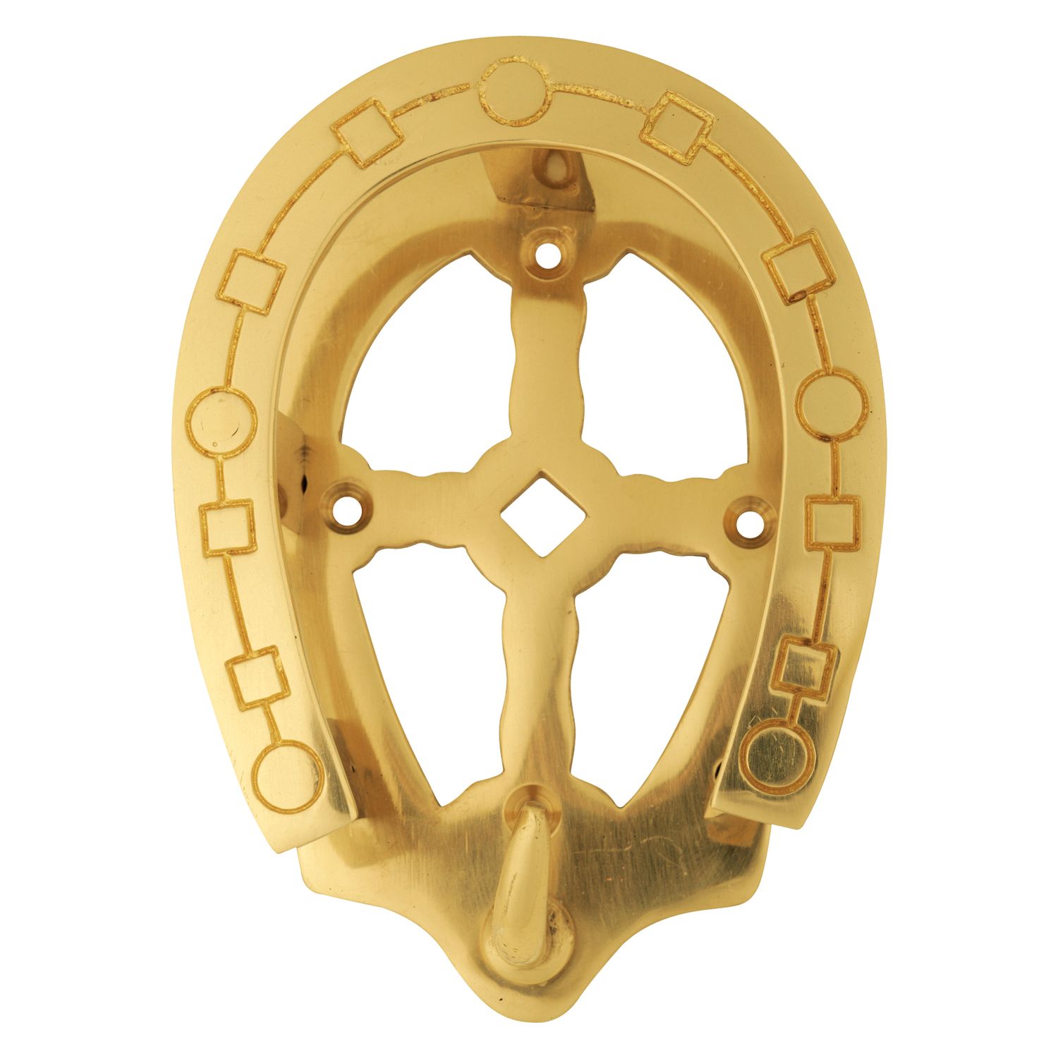 Loesdau Trensenhalter Hufeisen – Ansicht 1