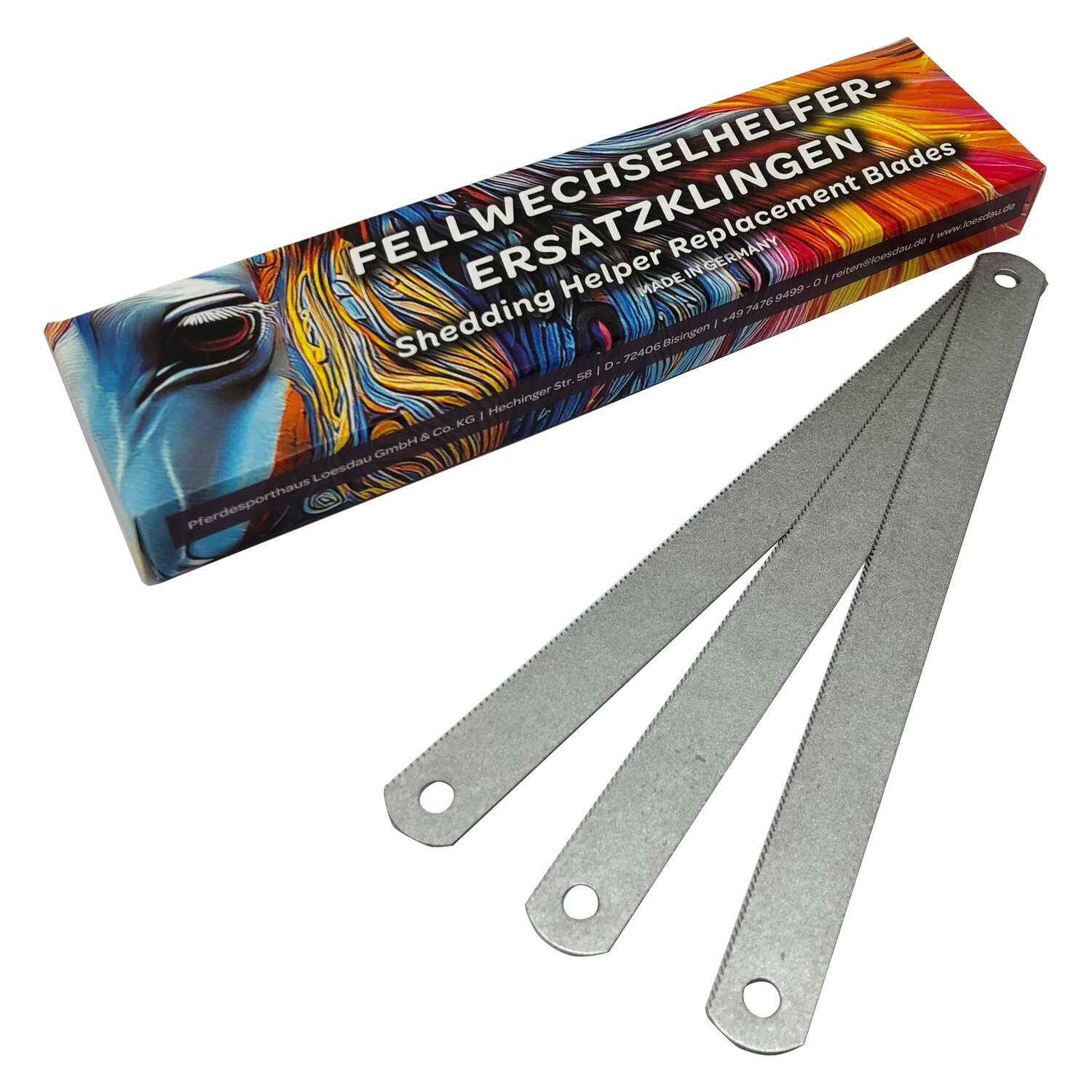 Horse-friends Ersatzklingen für Fellwechselhelfer – Ansicht 1