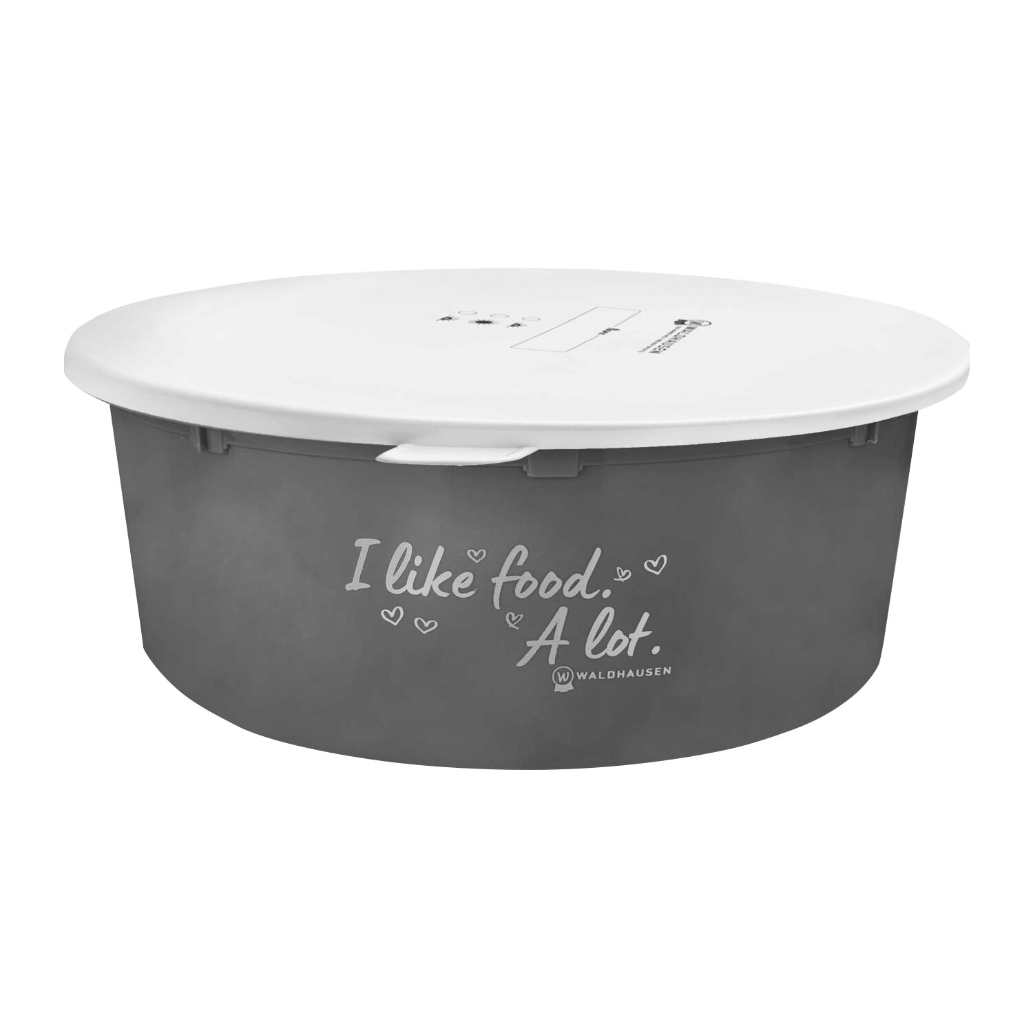 WALDHAUSEN Futterschale XL mit Deckel 8 Liter – Ansicht 1