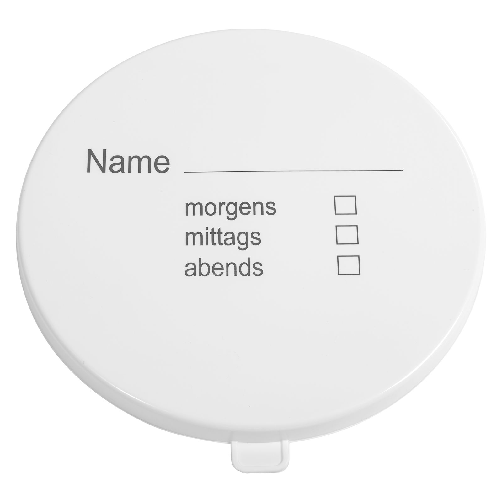 Loesdau Deckel zum Beschriften, 6 Liter – Ansicht 1