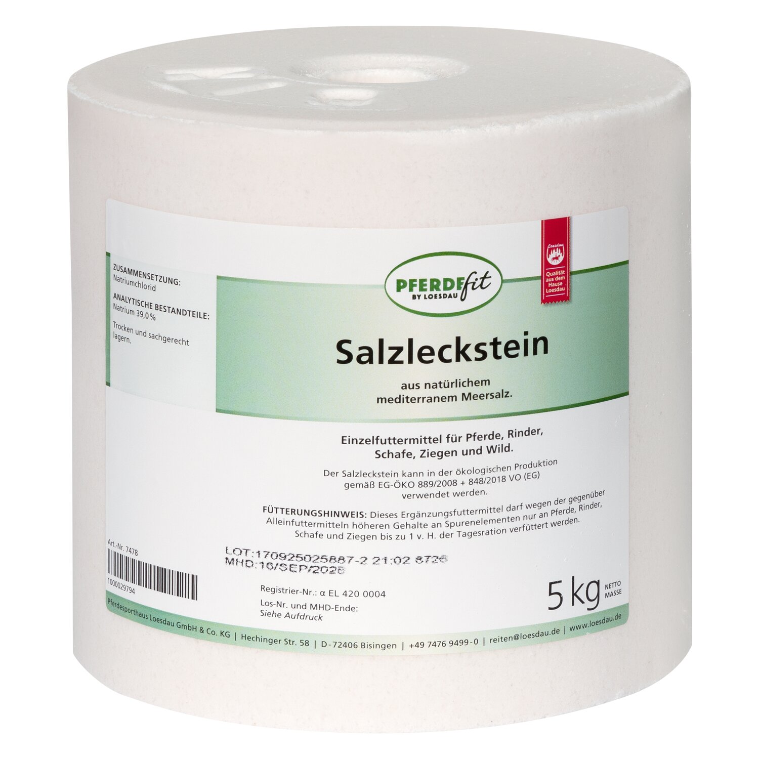 PFERDEfit by Loesdau Salzleckstein &ndash; Ansicht 1