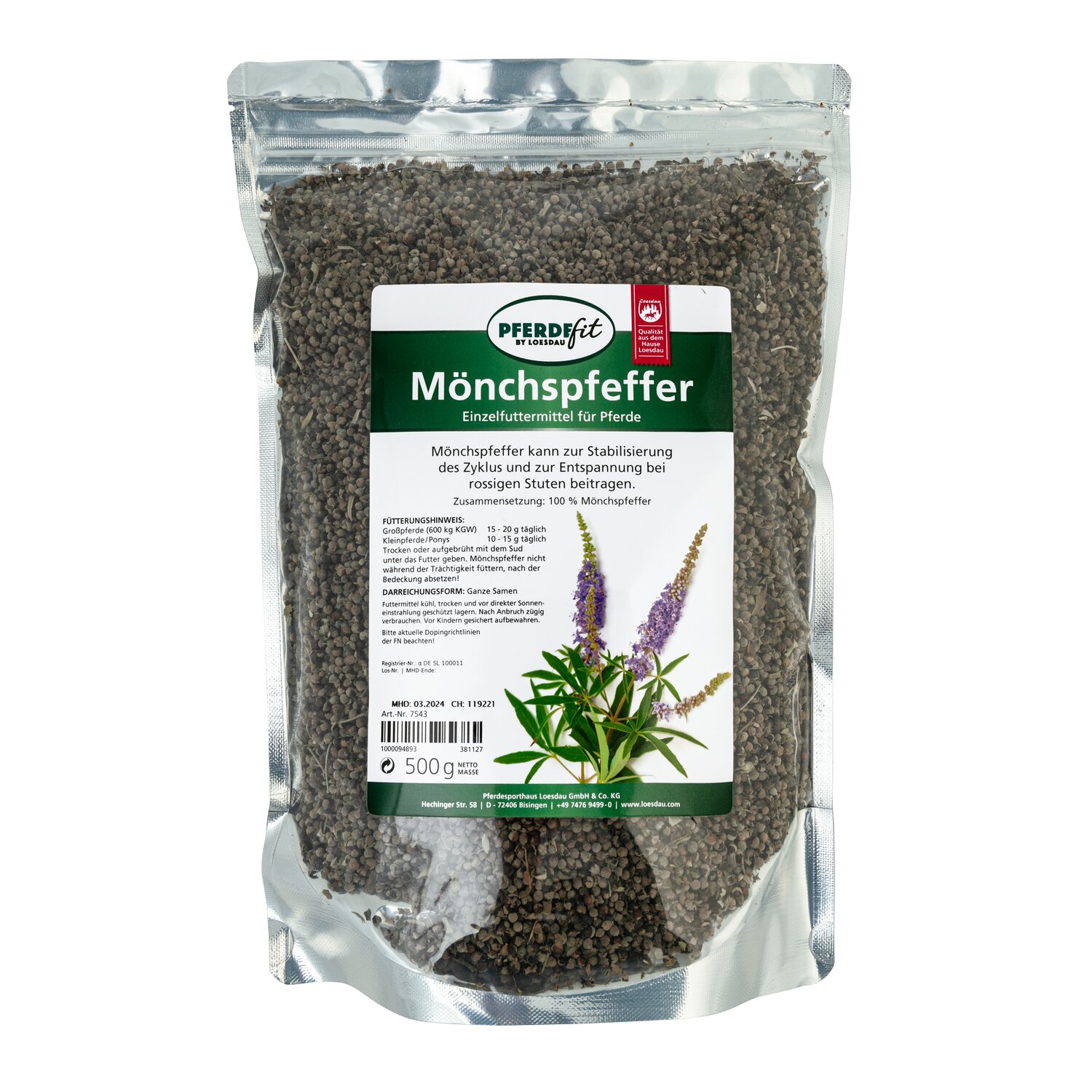PFERDEfit by Loesdau Mönchspfeffer ganz – Ansicht 1